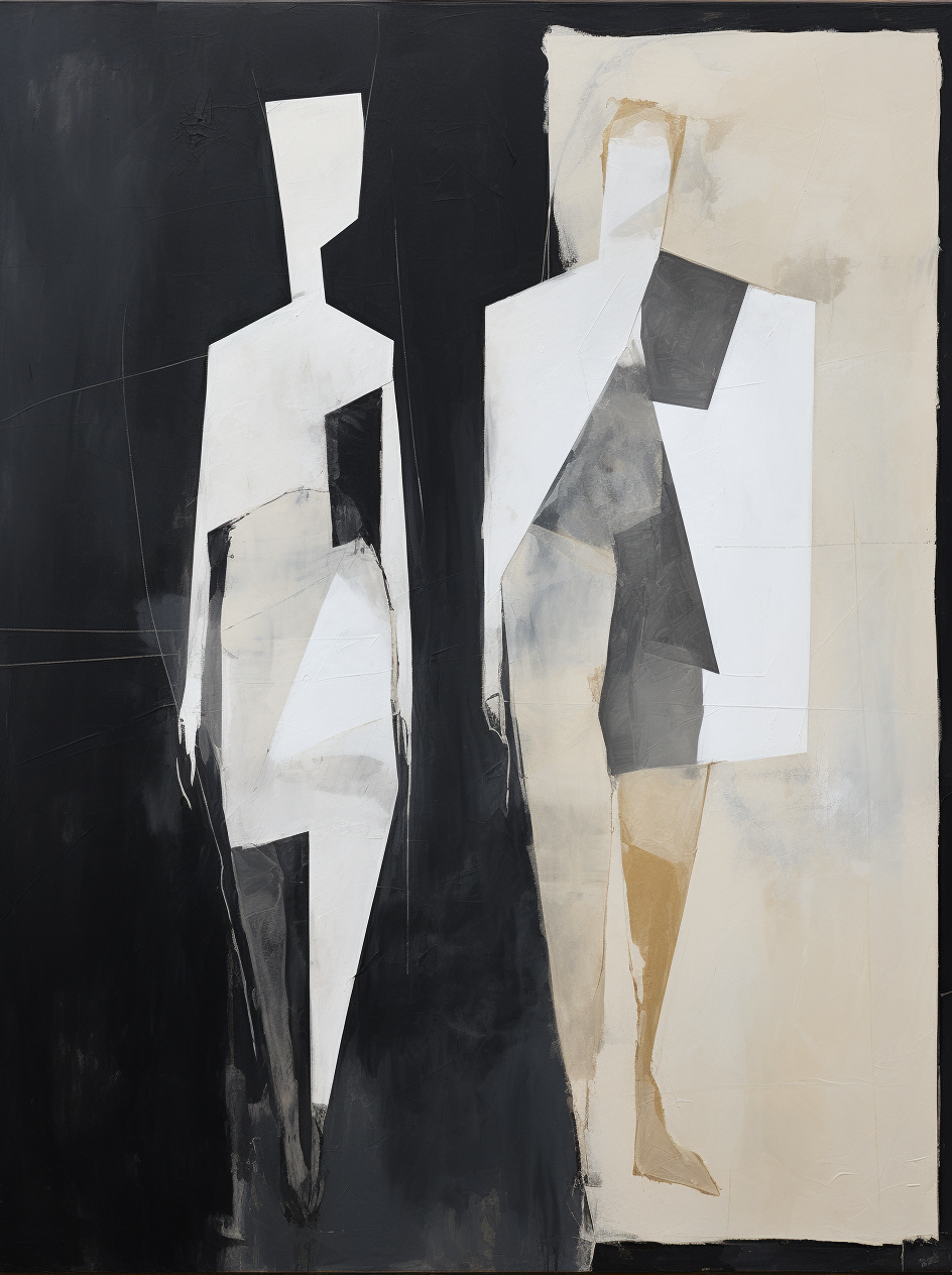 Contemporary Minimalist Art MA005 - Neutralighting