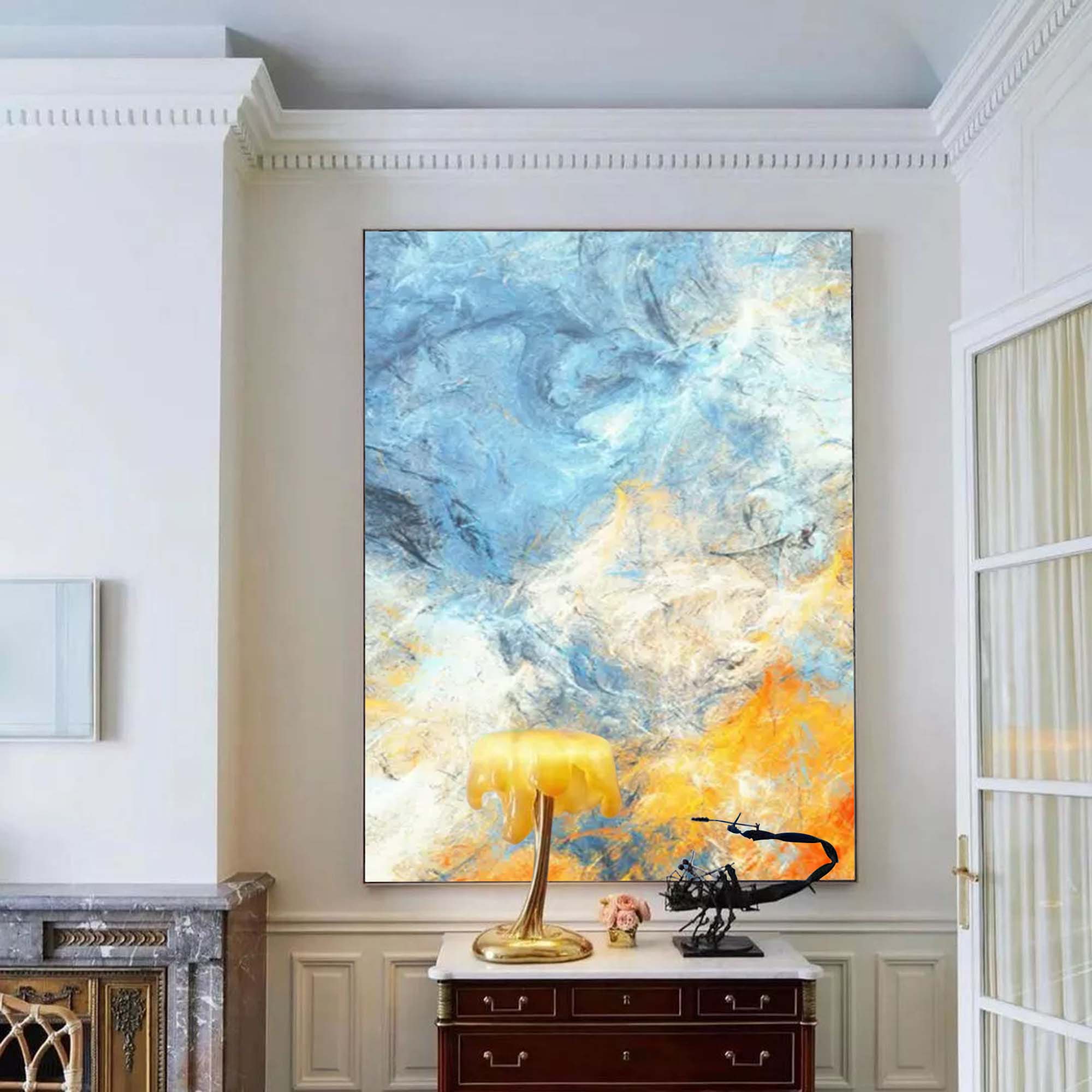 Abstract Canvas Art #AB133