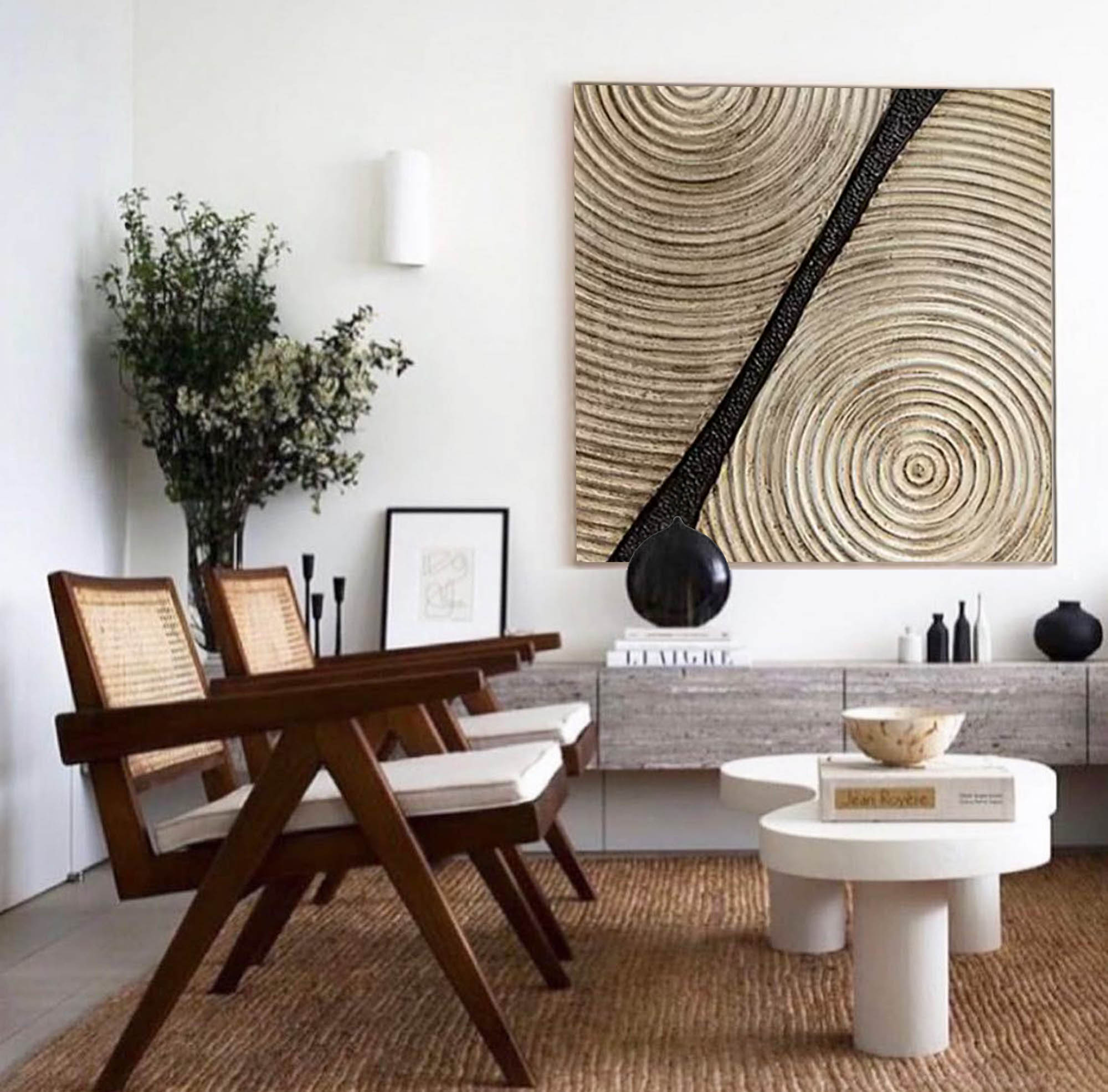 Wabi-Sabi Wall Art TX172 - Neutralighting