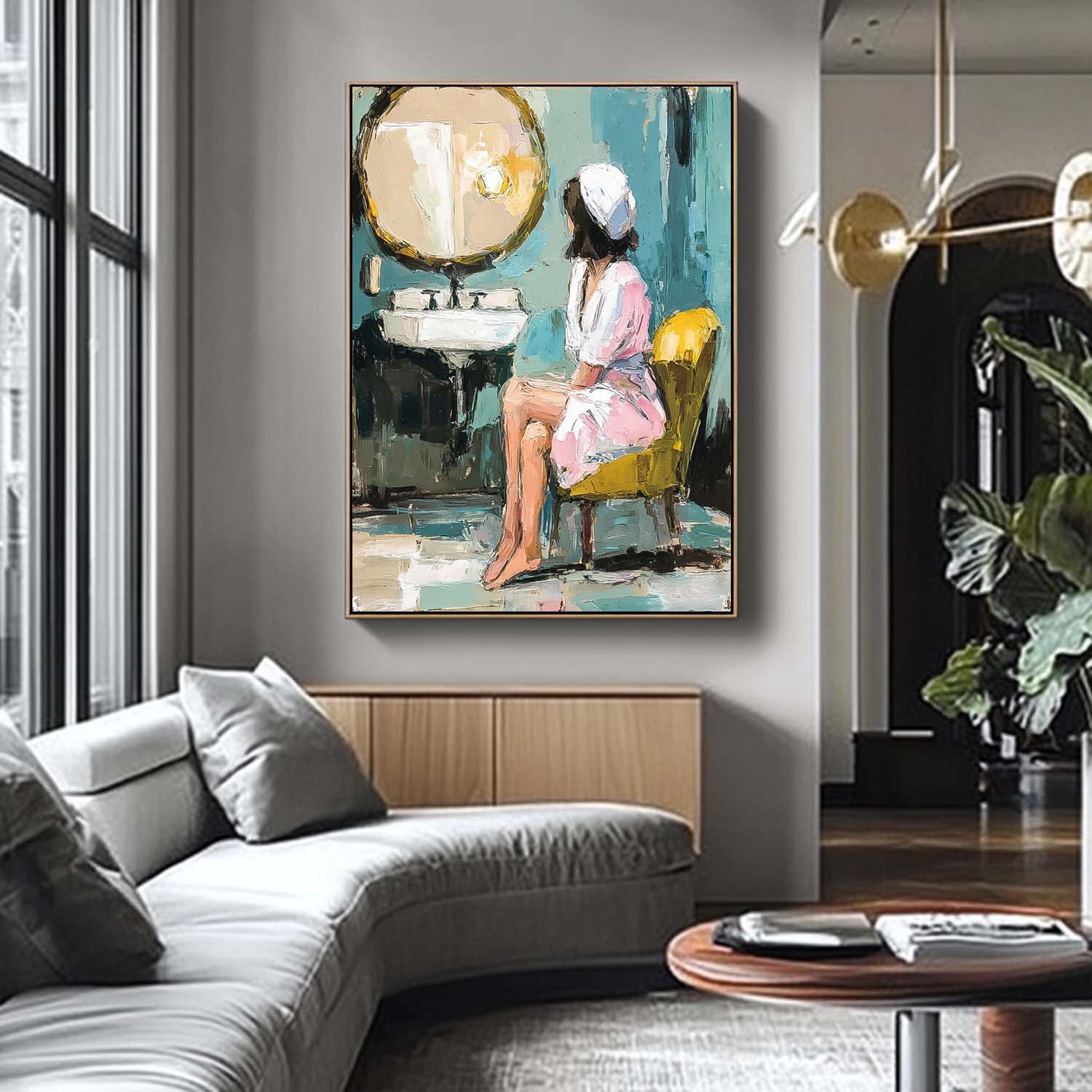 Wall Art People Joyful Fashion Vacation Decor