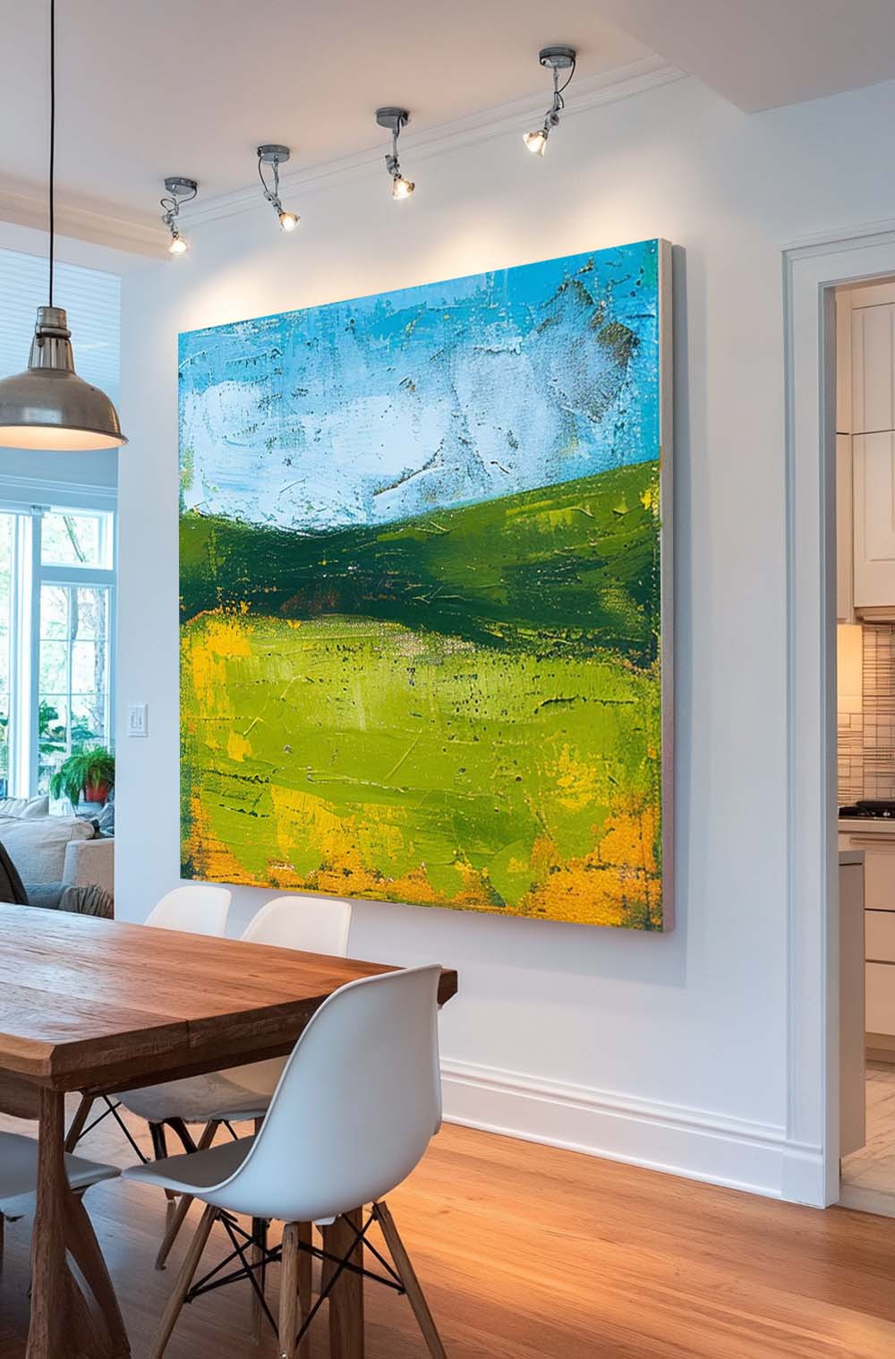 Wall Art Abstract Natural Impasto Healing Expressionist