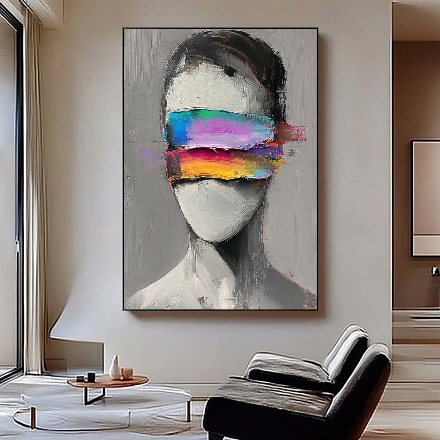 Wall Art People Luxury Artistic Abstract Figure