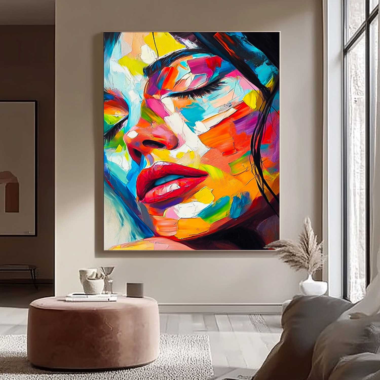 Wall Art People Elegant Modern Abstract
