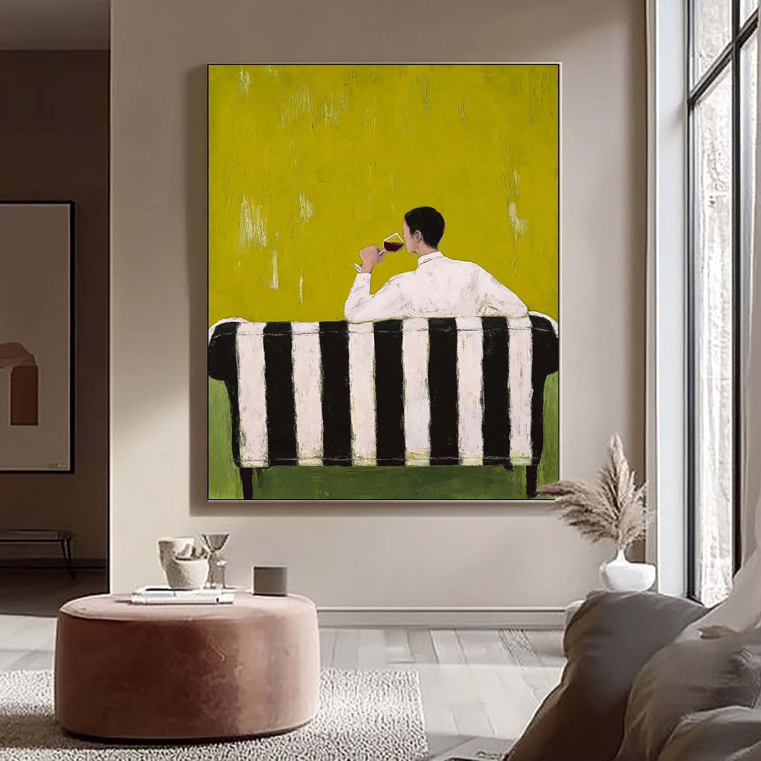 Wall Art People Fashion Retro Modern Interior