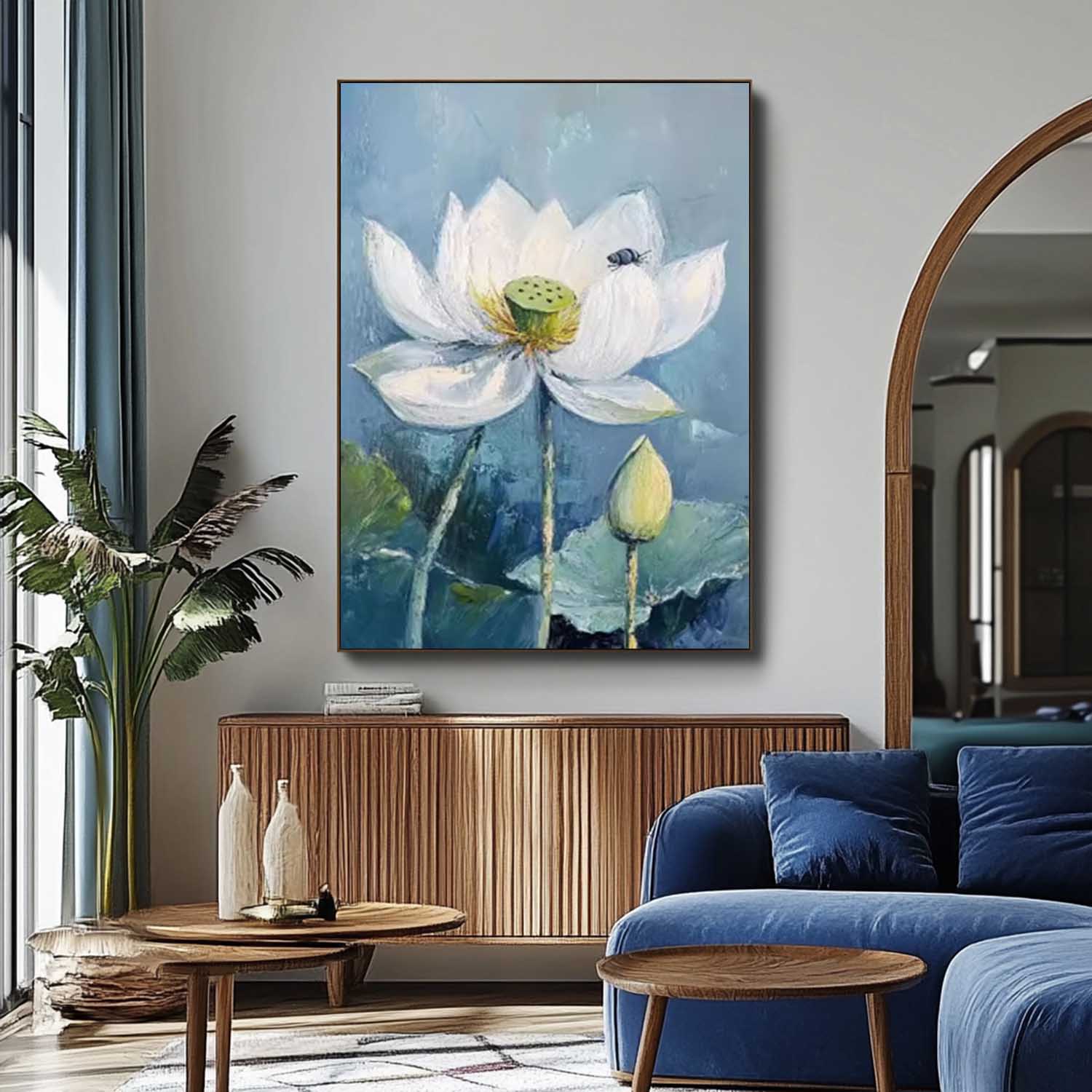 Flower Canvas Art FL219 - Neutralighting