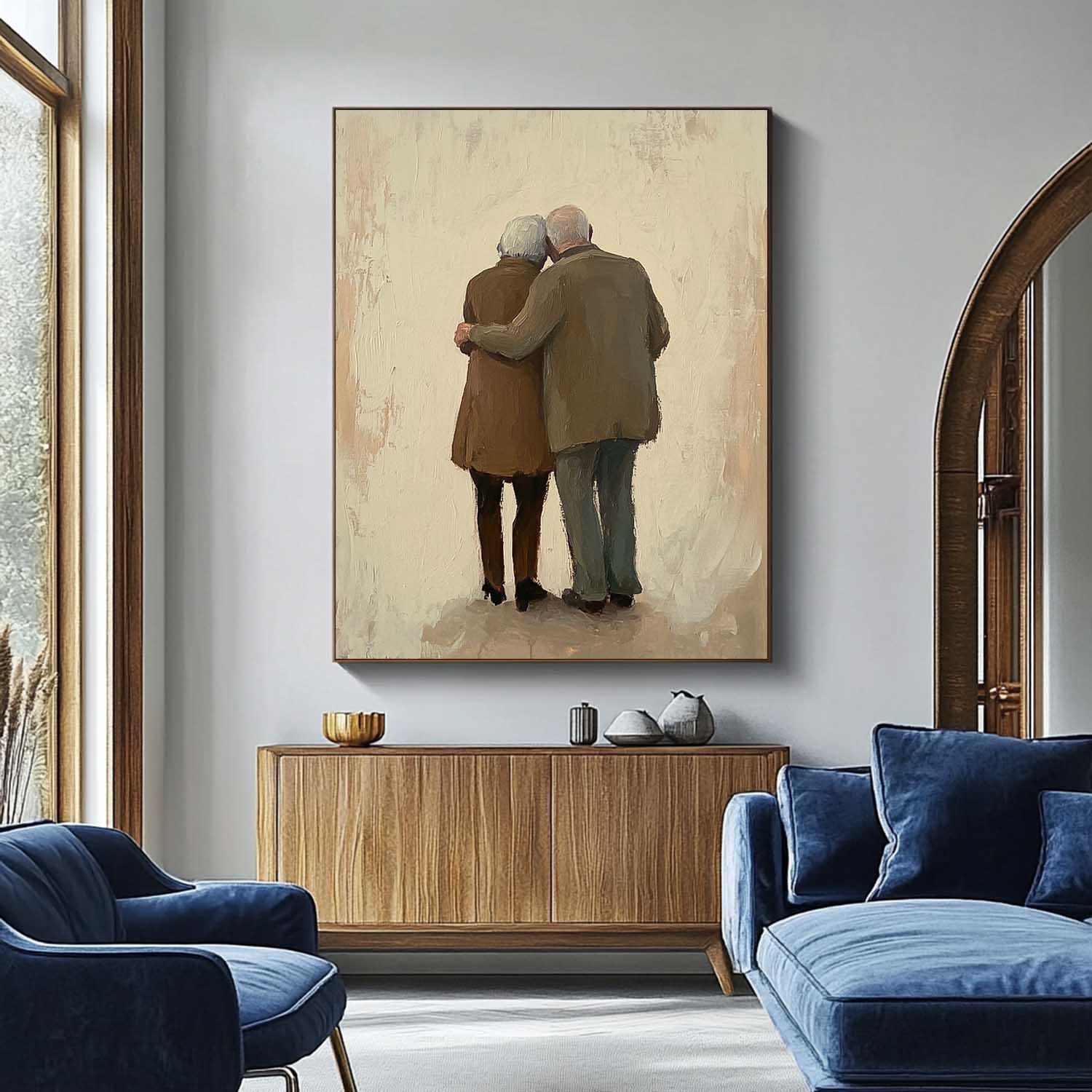 Wall Art People Healing Family Scandinavian