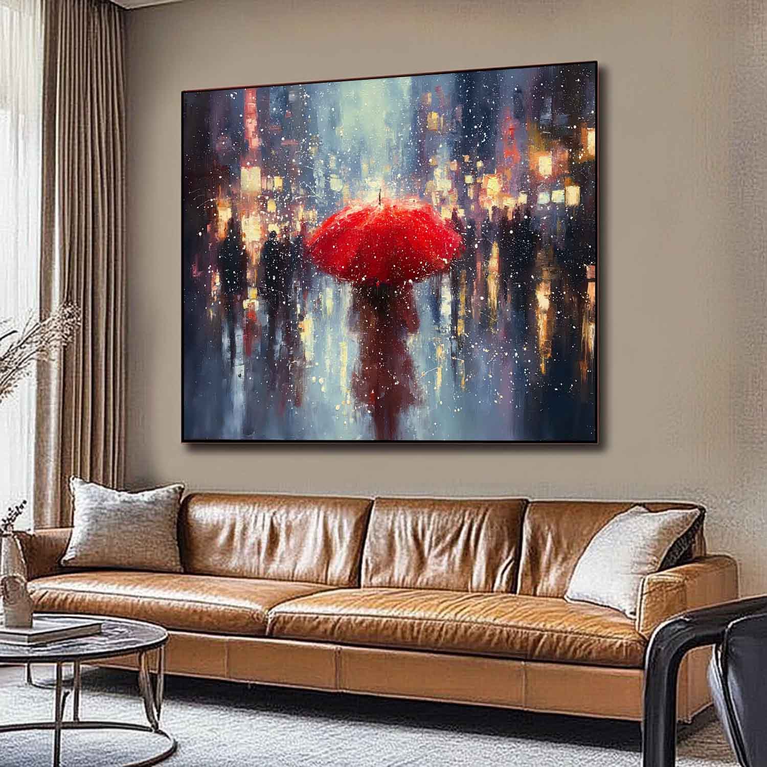 Wall Art People Dramatic Urban Landscape
