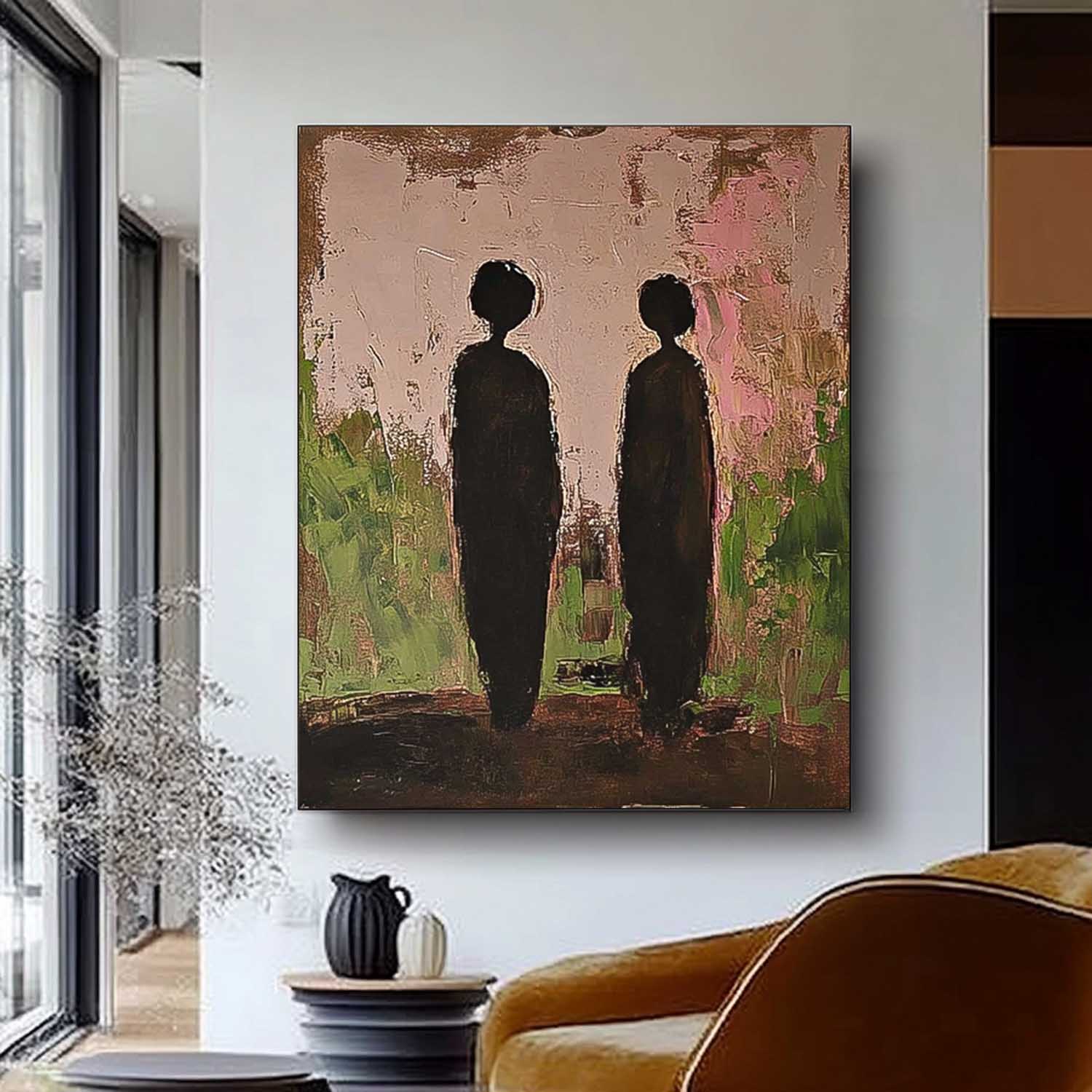 Wall Art People Tranquil Wabi-Sabi Natural