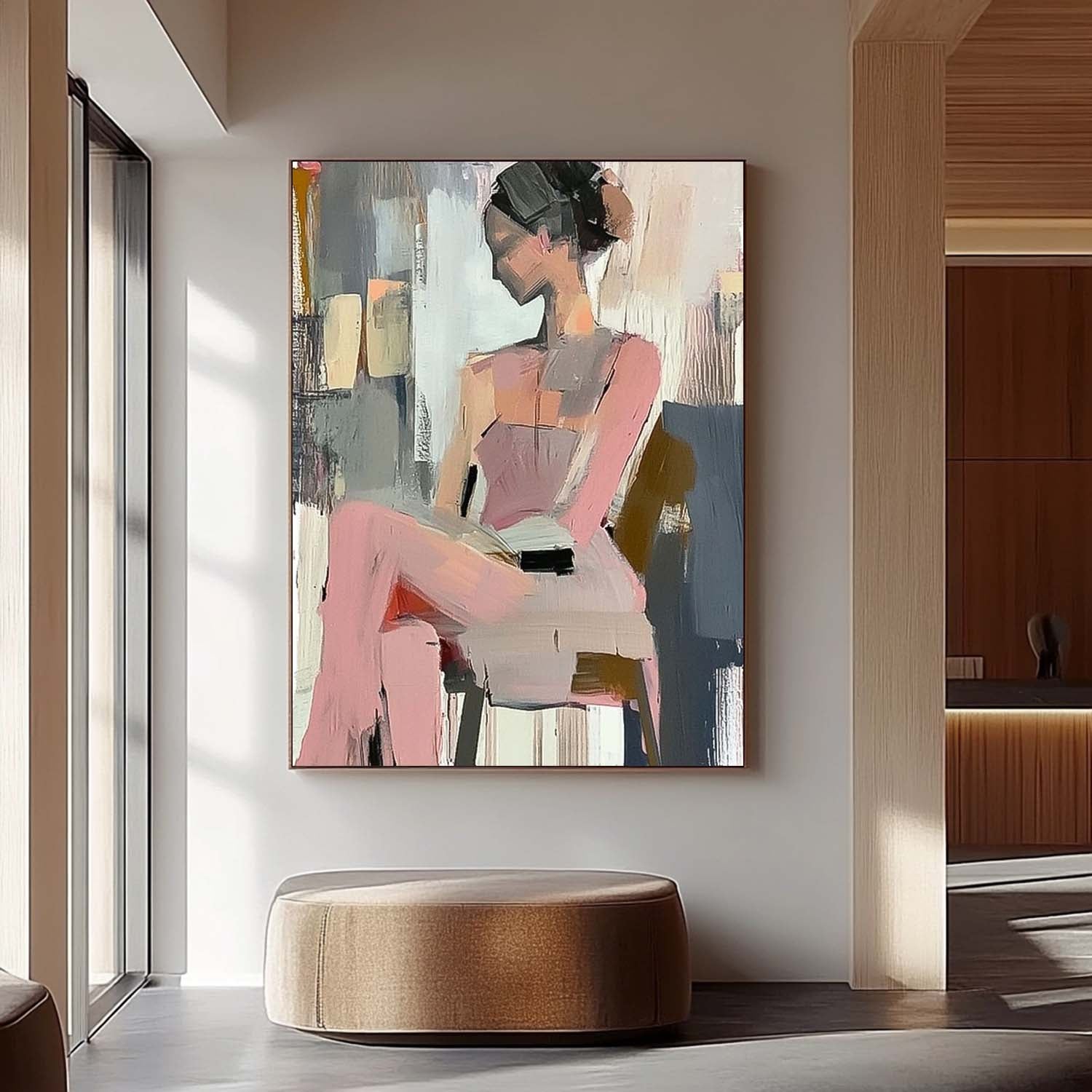Wall Art People Expressionist Artistic Decor