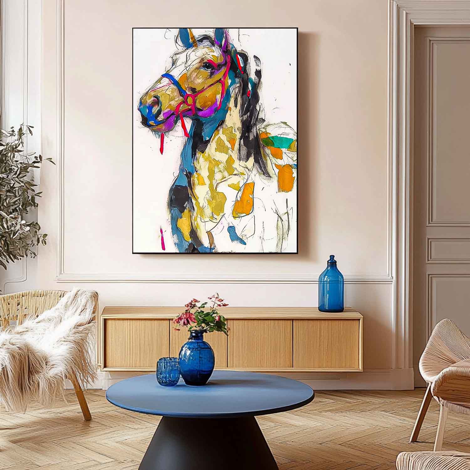 Wall Art Animal Neo-Pop Art Playful