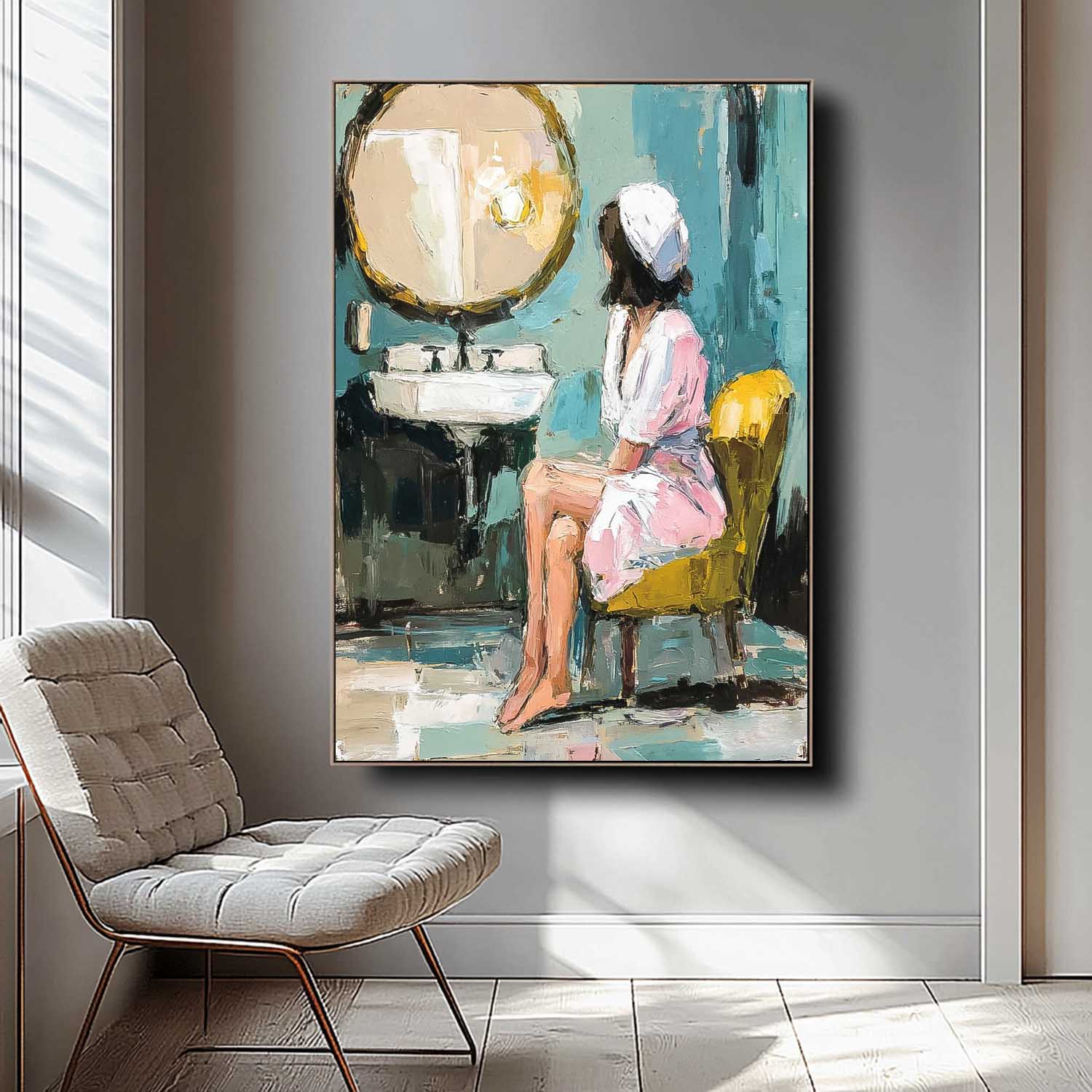 Wall Art People Joyful Fashion Vacation Decor