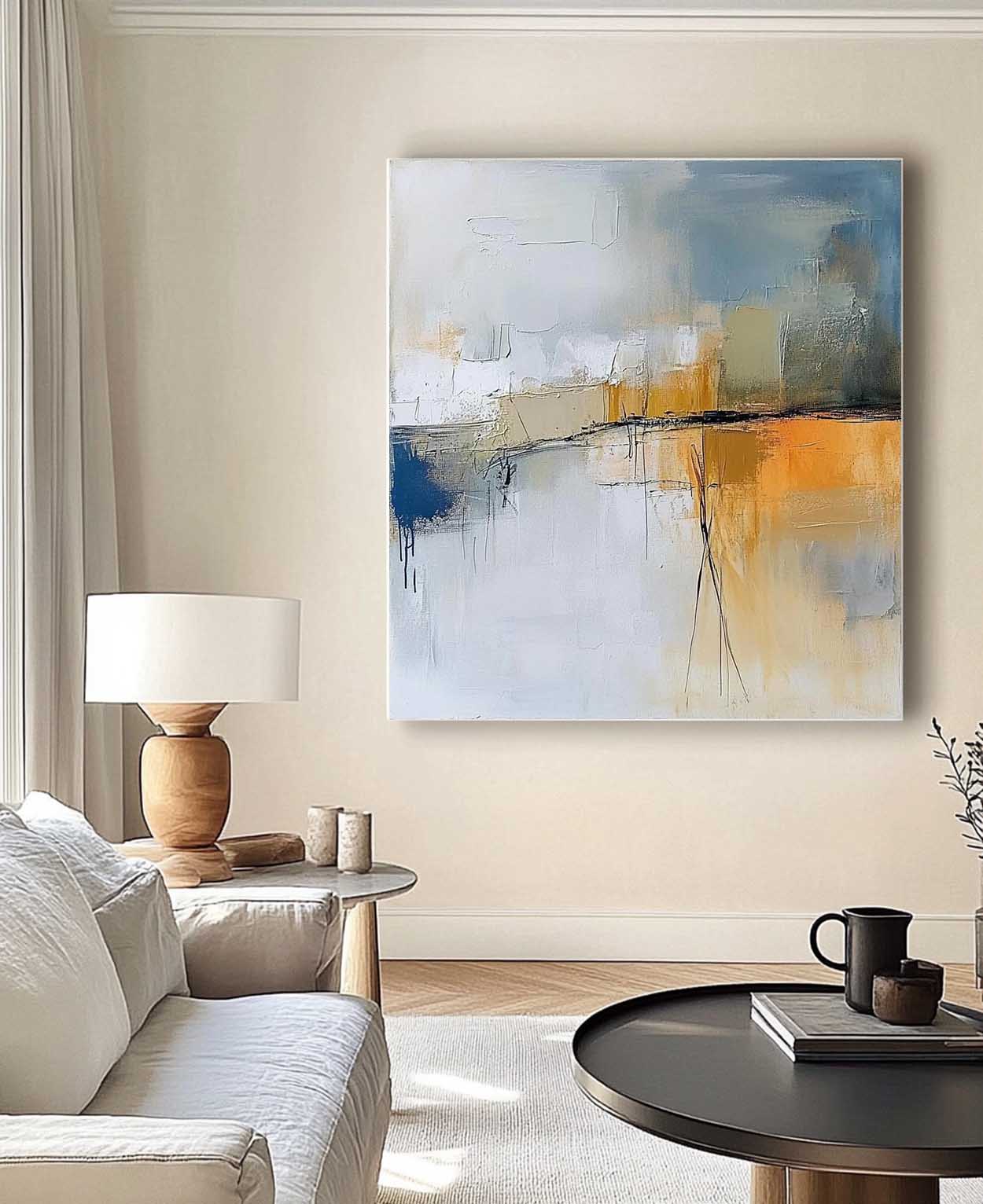 Wall Art Abstract Wabi-Sabi Coastal