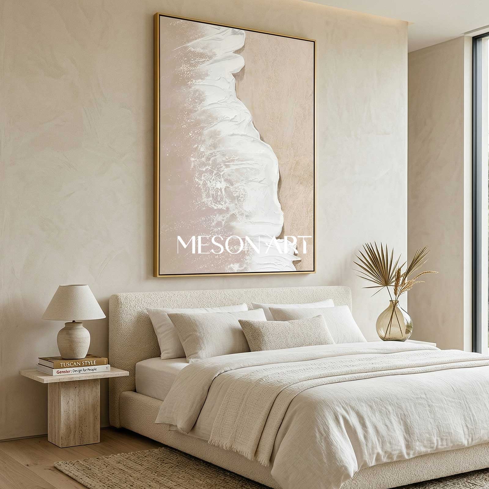 Wall Art Plaster Impressionist Tropical Beach