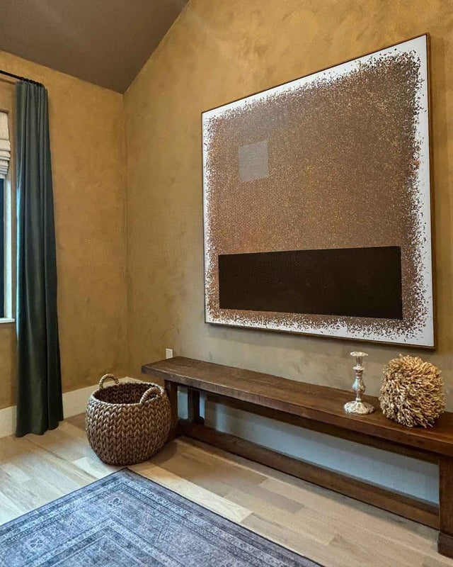 Wall Art Wabi-Sabi Geometric Warm Rustic