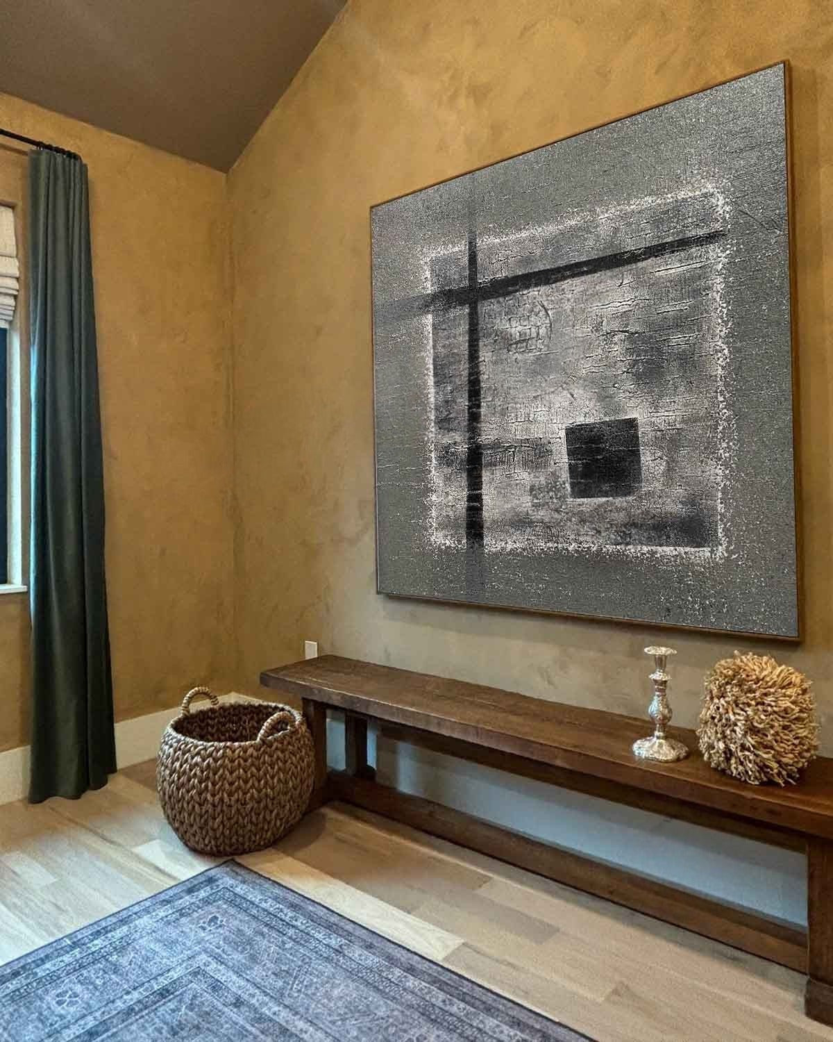 Wall Art Square Minimalist Geometric