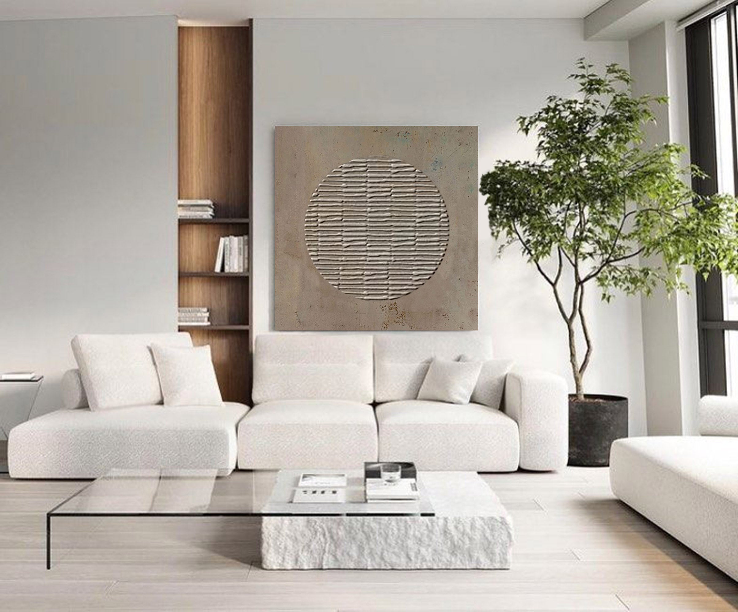 Wabi-Sabi Wall Art TX084 - Neutralighting