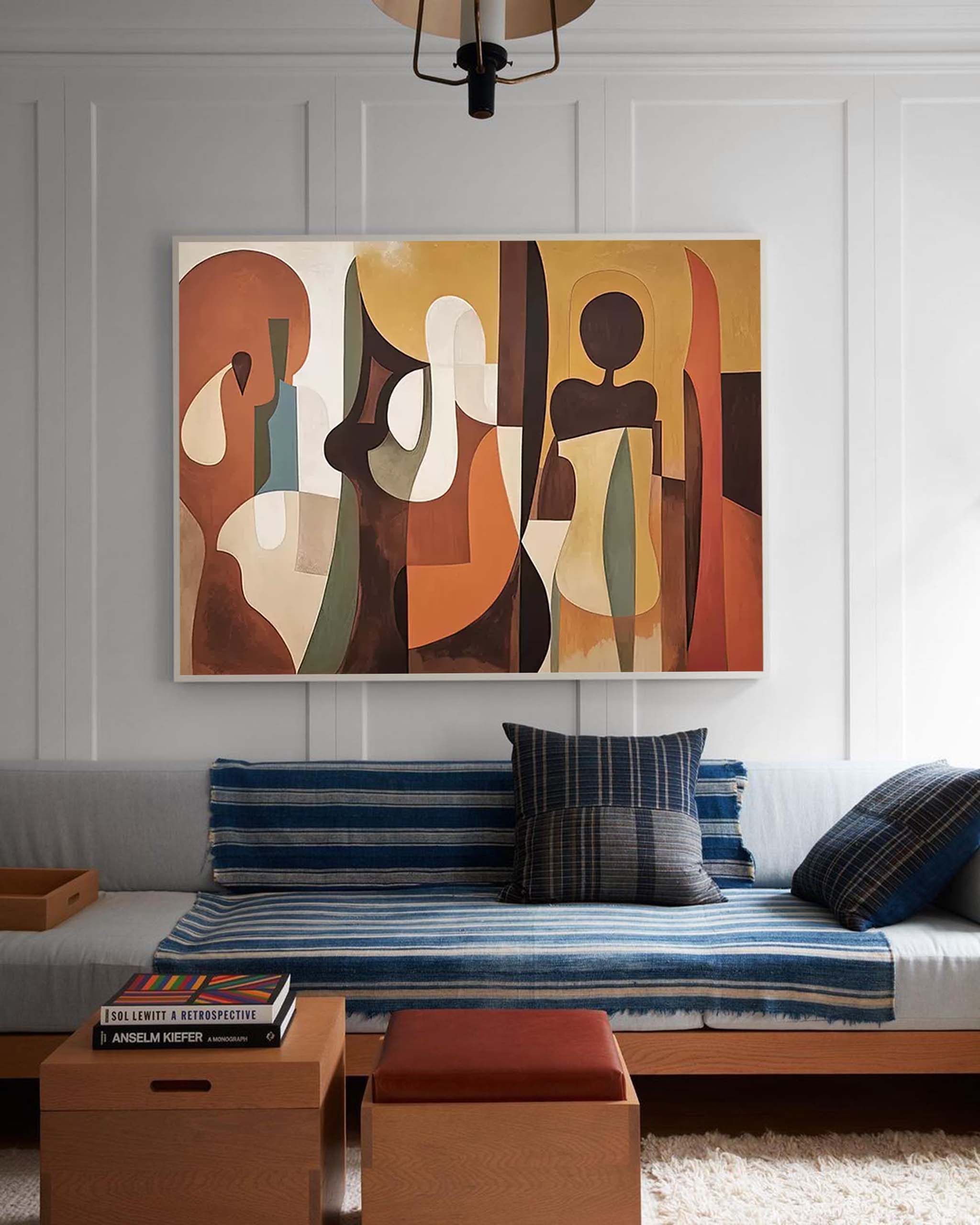 Wall Art Abstract Elegant Serene Calm