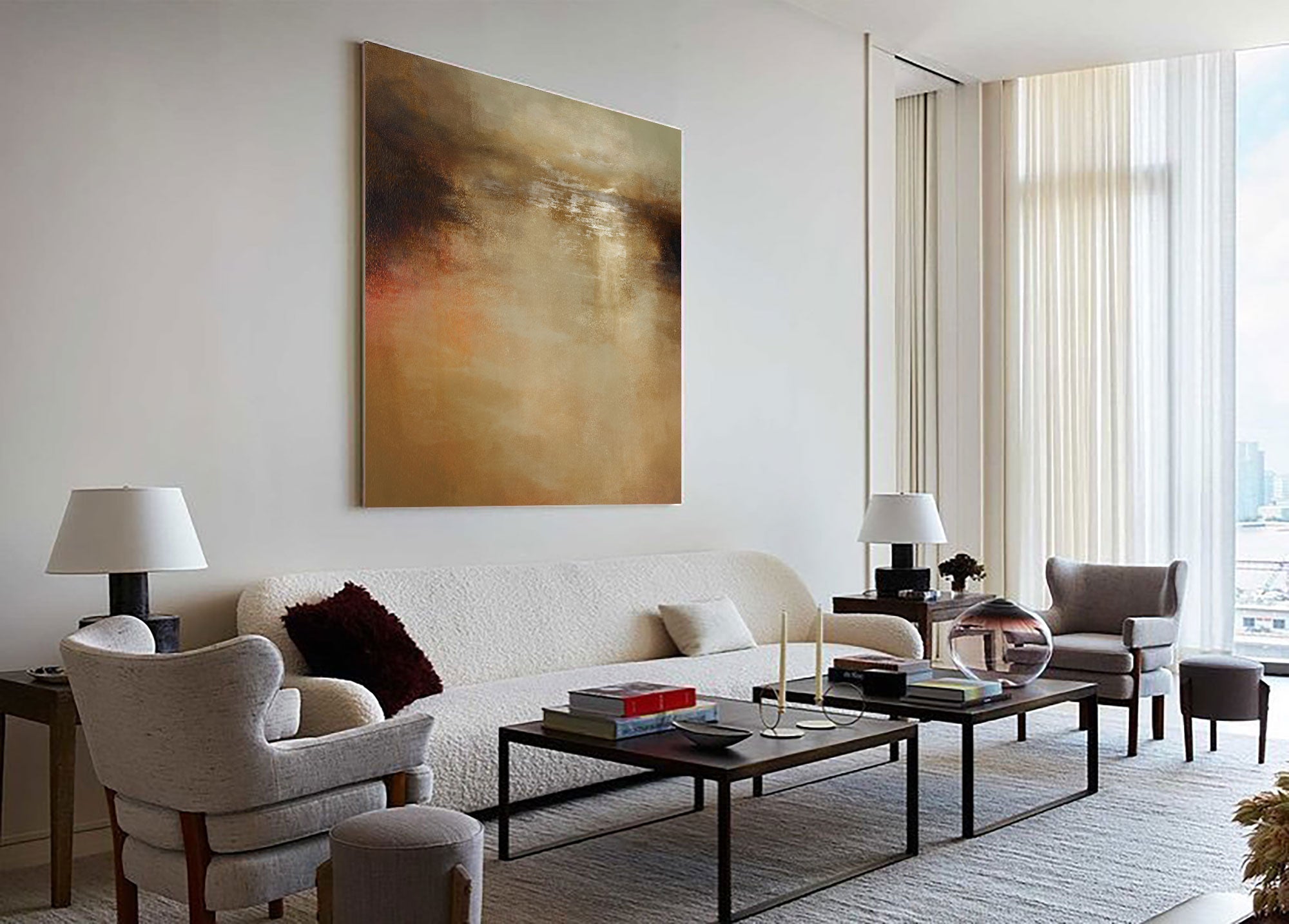 Abstract Landscape Art ABLS29 - Neutralighting