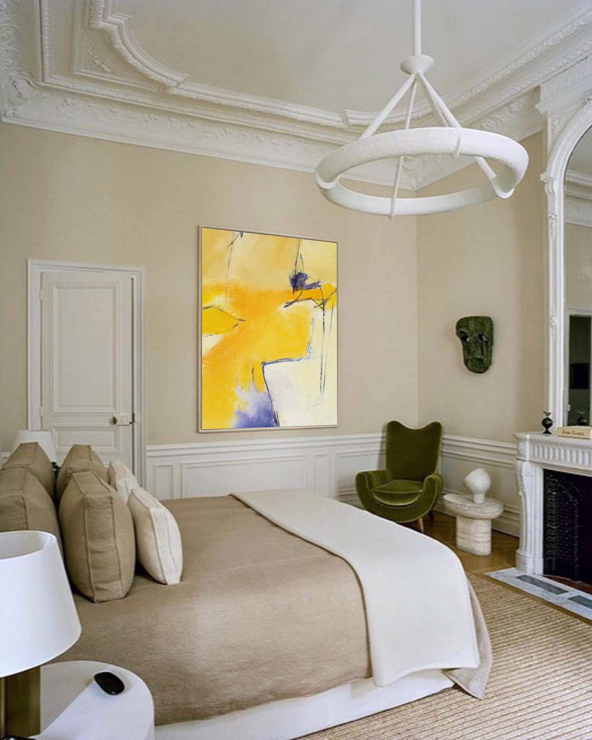 Wall Art Minimalist Serene Warm Contemporary