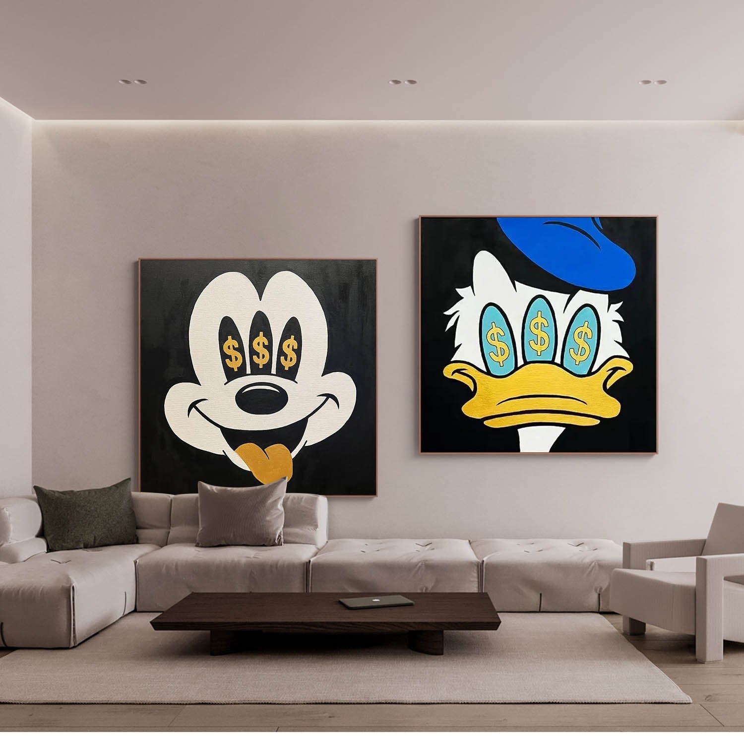 Mickey Mouse Graffiti Art PE199 - Neutralighting