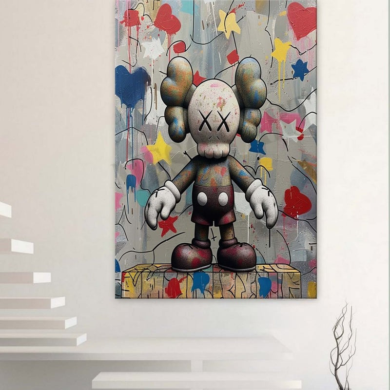 Wall Art Pop Character Oil Painting