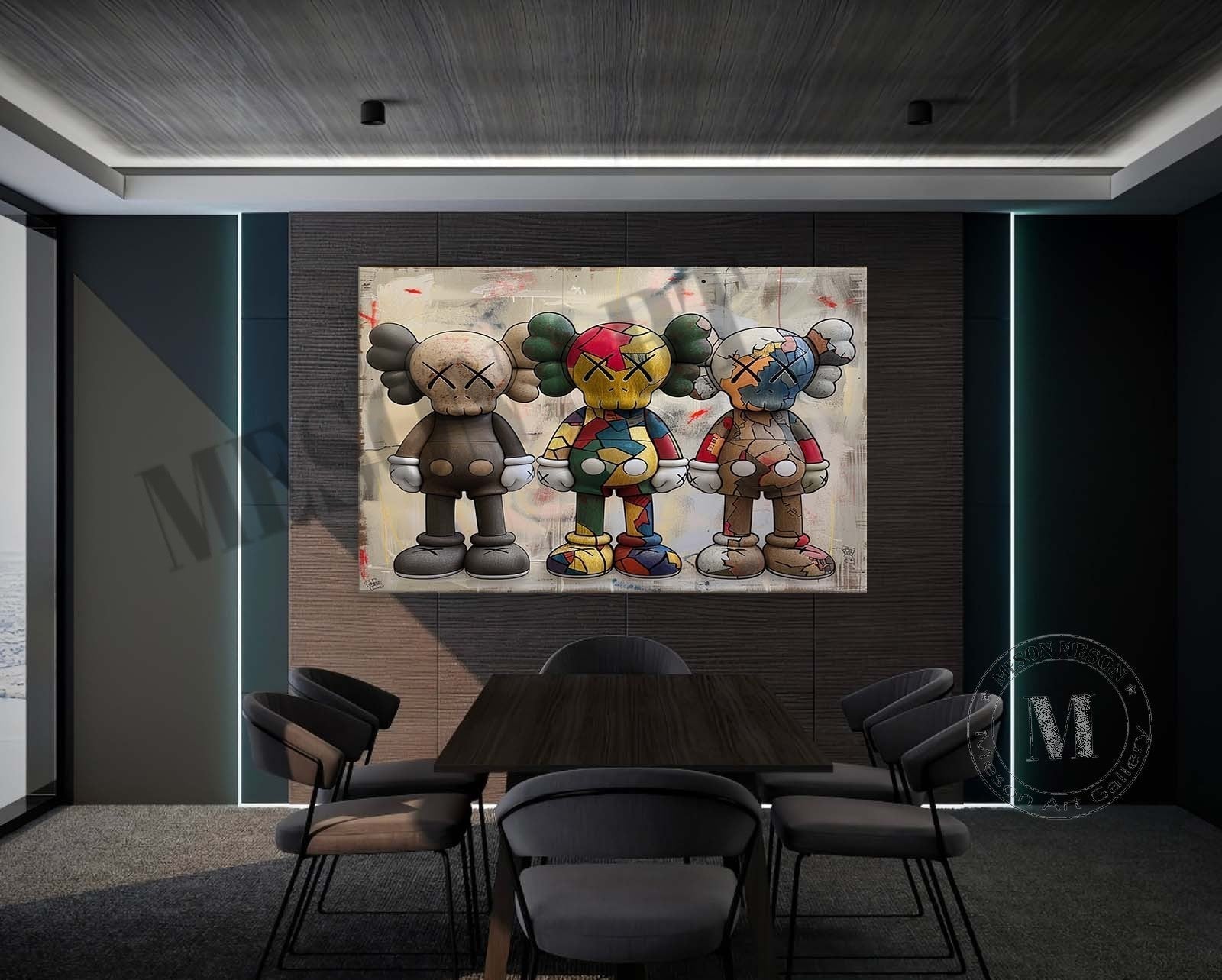 Abstract Graffiti Art GA080 - Neutralighting