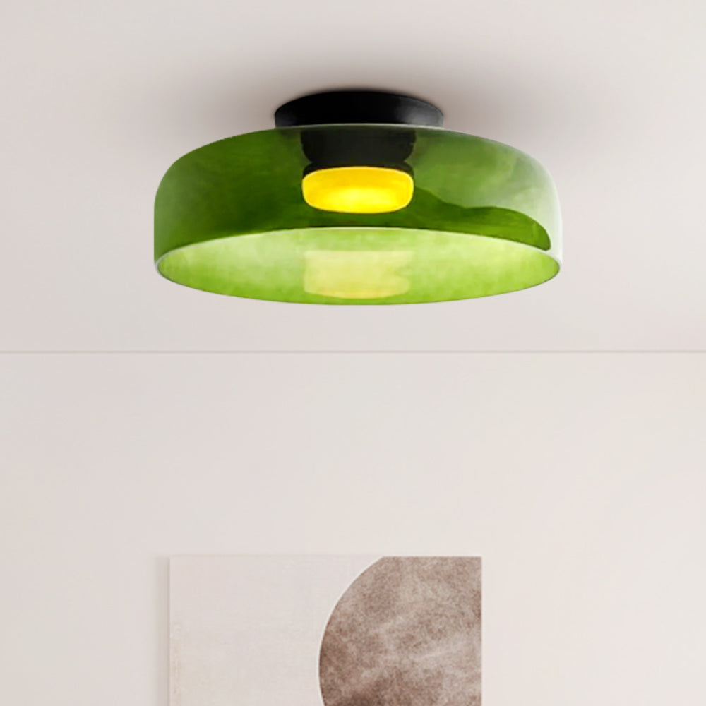 Aria Modern Simple Creative Glass Flush Mount Ceiling Light - Neutralighting