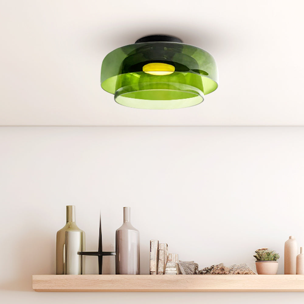 Aria Modern Simple Creative Glass Flush Mount Ceiling Light - Neutralighting