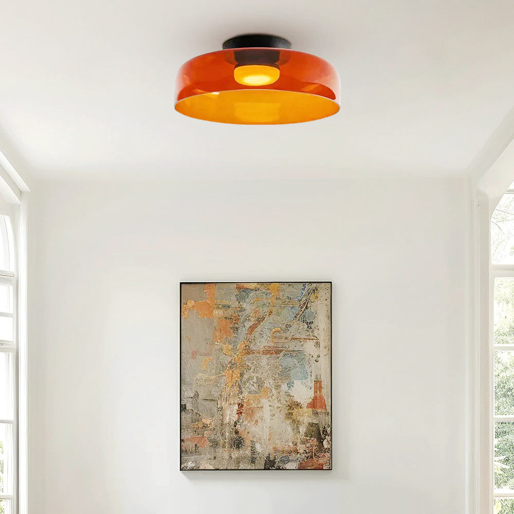 Aria Modern Simple Creative Glass Flush Mount Ceiling Light - Neutralighting