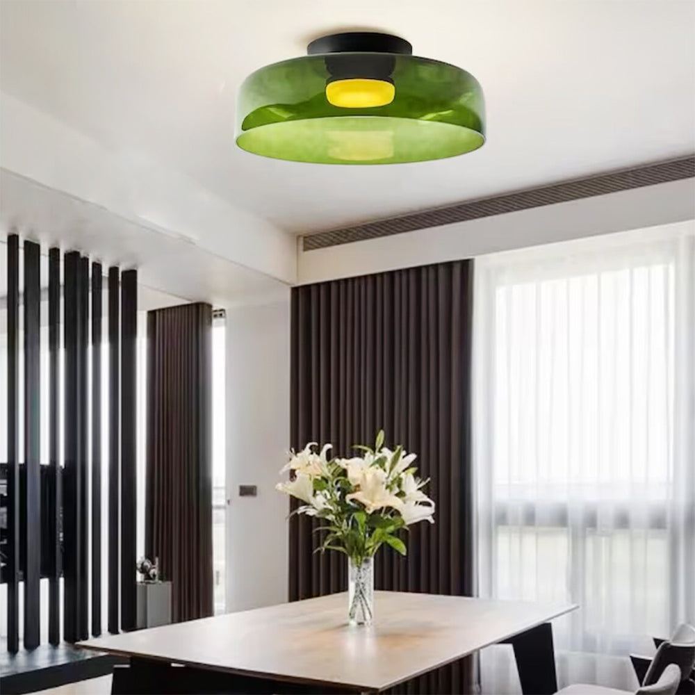 Aria Modern Simple Creative Glass Flush Mount Ceiling Light - Neutralighting