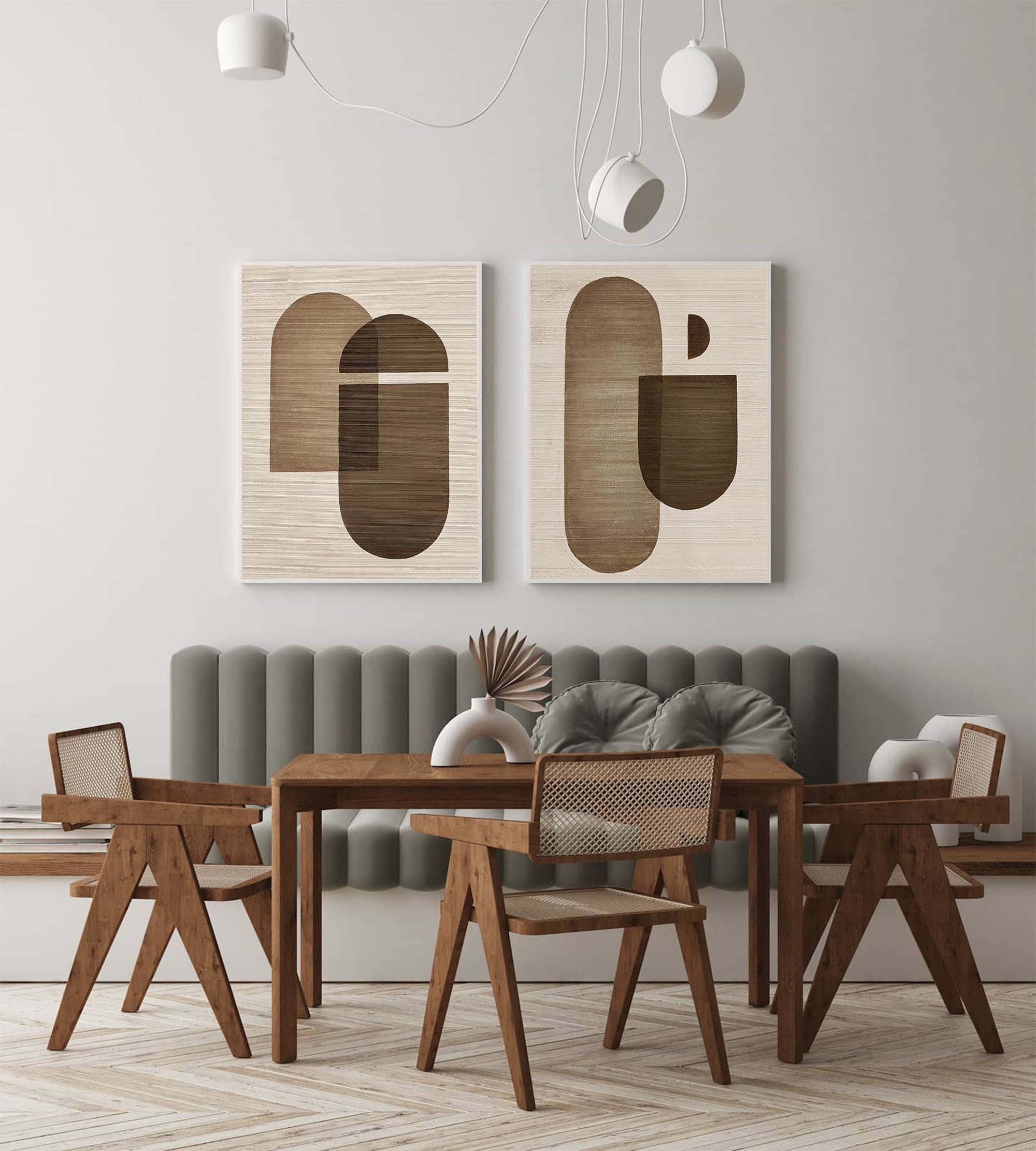 Wabi-sabi Minimalist Art ABAO40 - Neutralighting