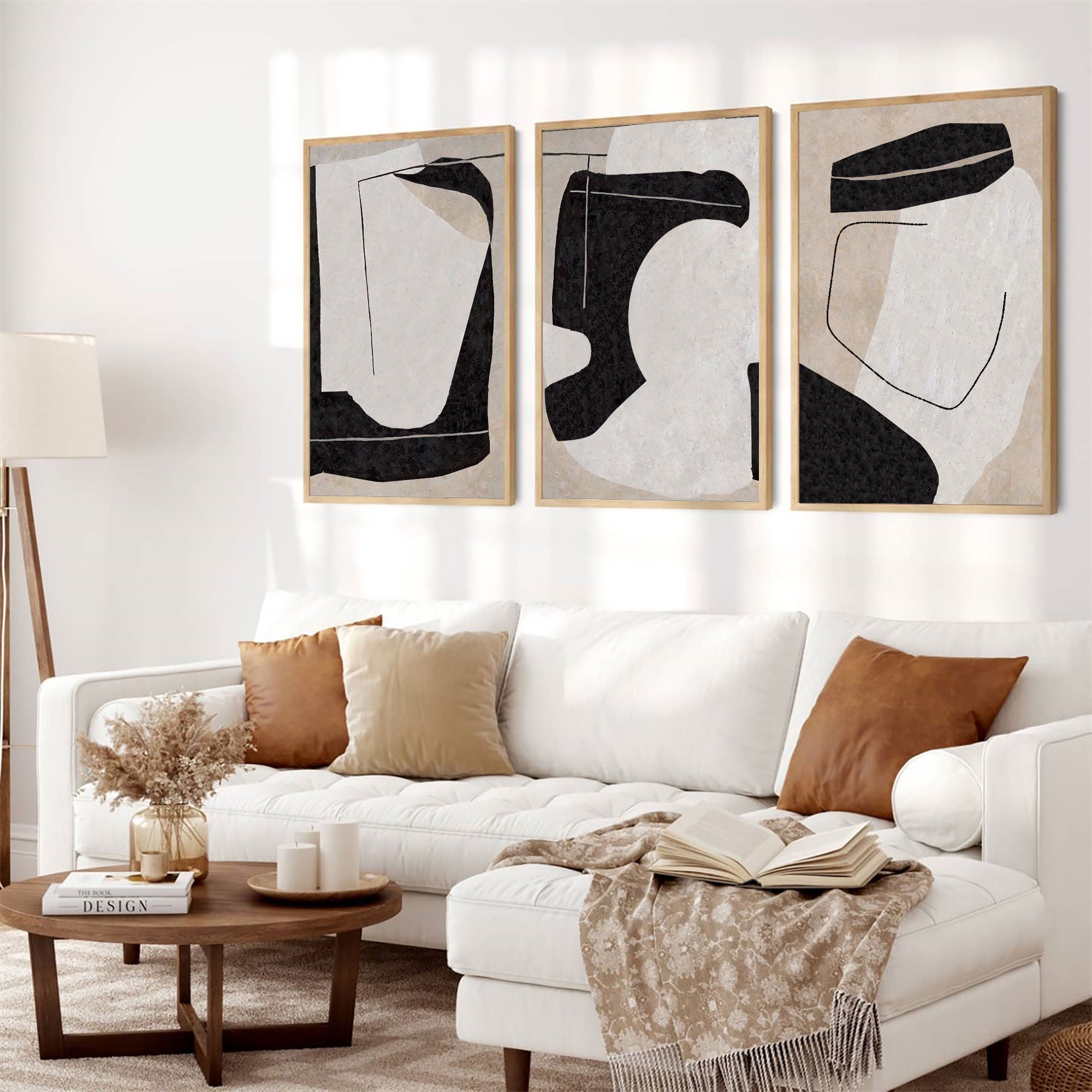 Minimalist Abstract Art ABAO35 - Neutralighting