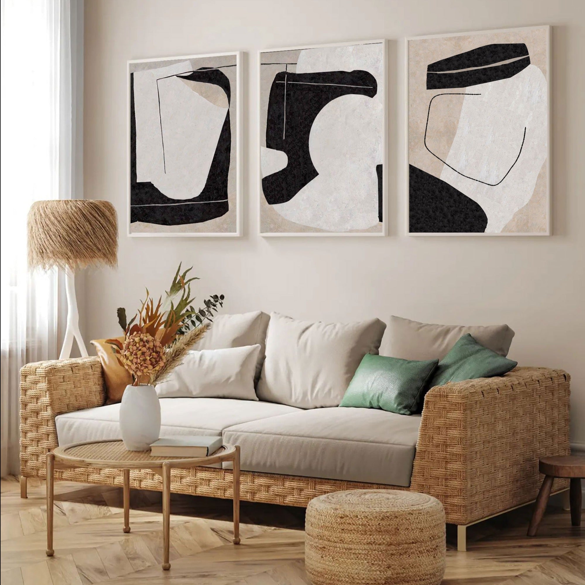 Minimalist Abstract Art ABAO35 - Neutralighting