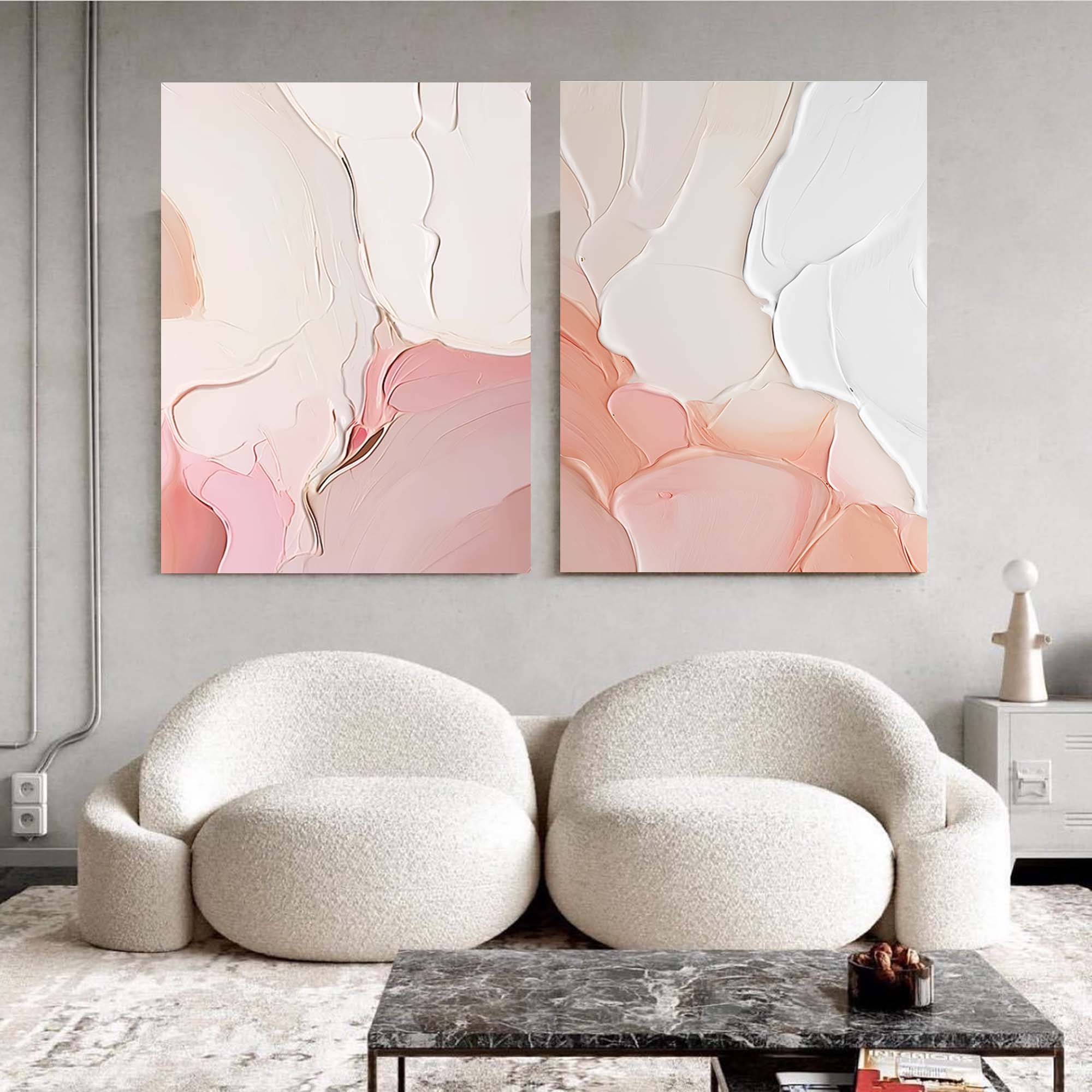 Abstract Canvas Art AB141 - Neutralighting