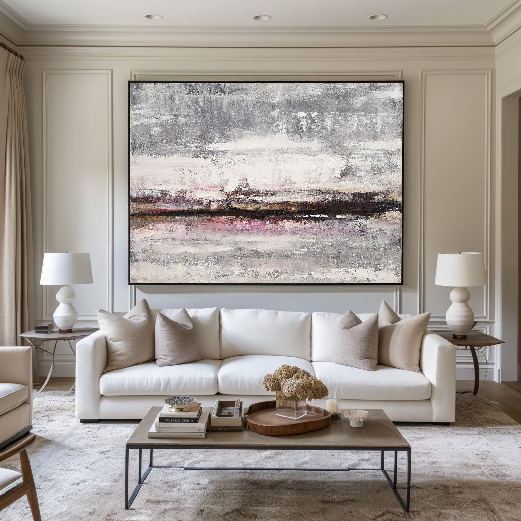 Abstract Landscape Oil Painting