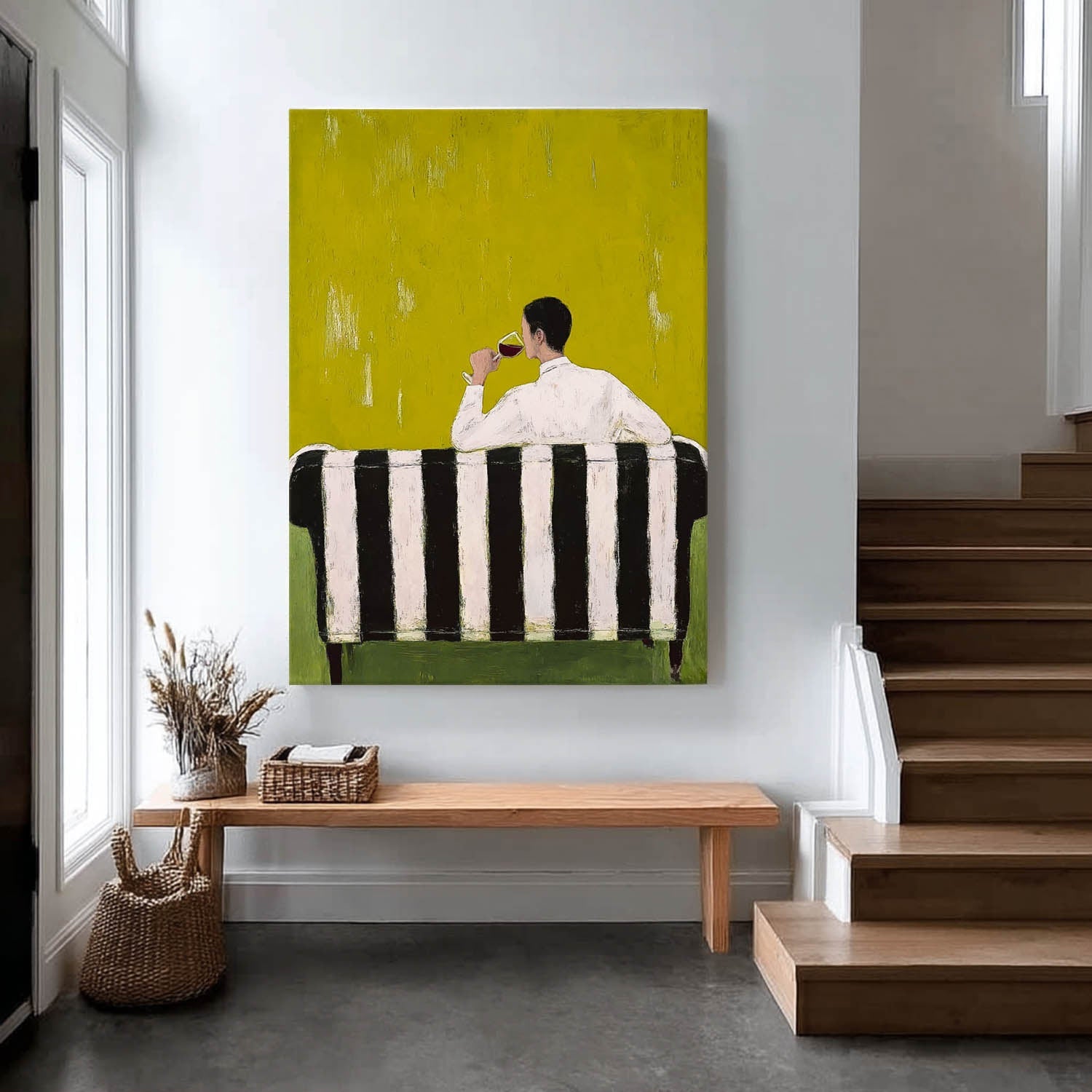 Wall Art People Fashion Retro Modern Interior