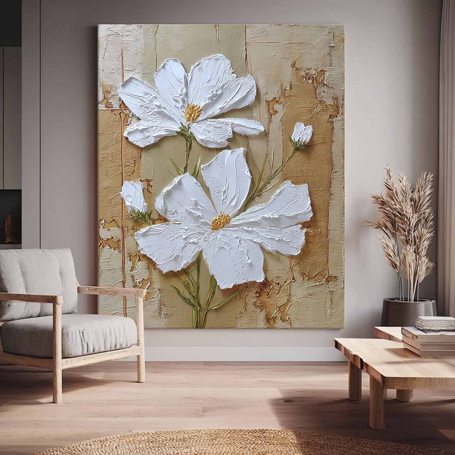 Flower Canvas Art FL266 - Neutralighting