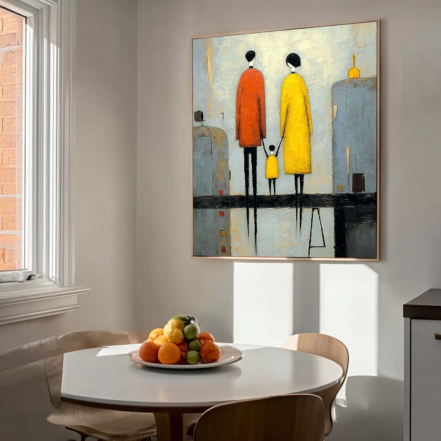 Wall Art Soft Feminine Family Figurative Aesthetic