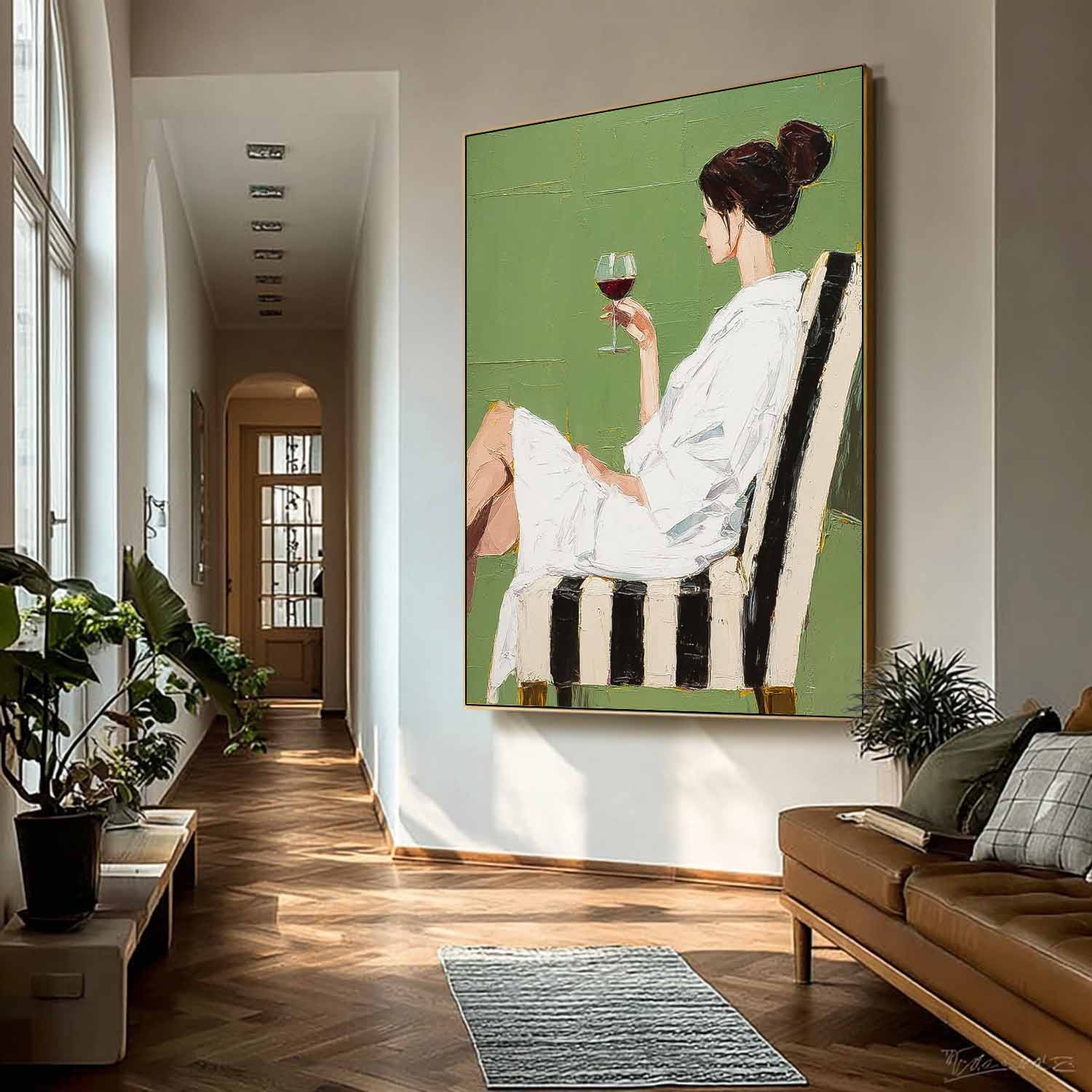 Wall Art People Fashion Maximalist Interior