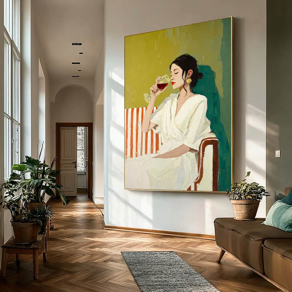 Wall Art People Sophisticated Serene Contemporary