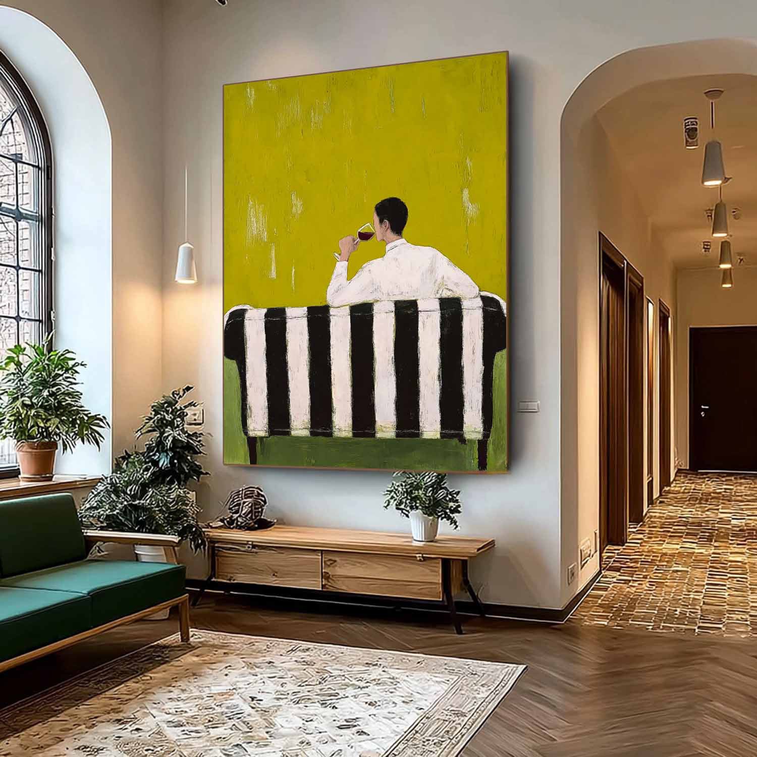 Wall Art People Fashion Retro Modern Interior
