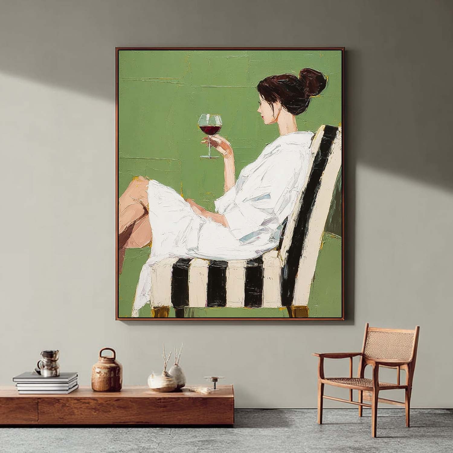 Wall Art People Fashion Maximalist Interior