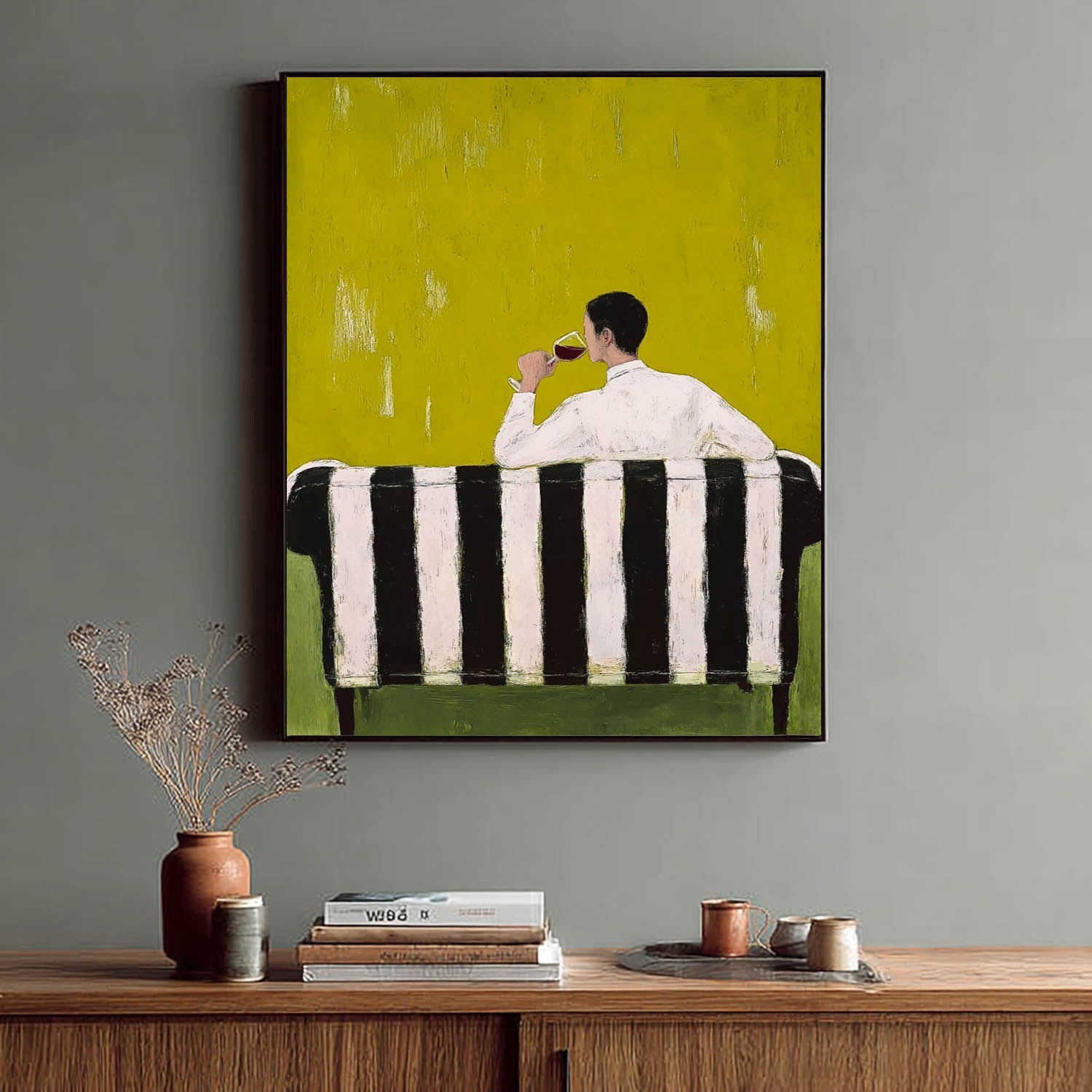 Wall Art People Fashion Retro Modern Interior
