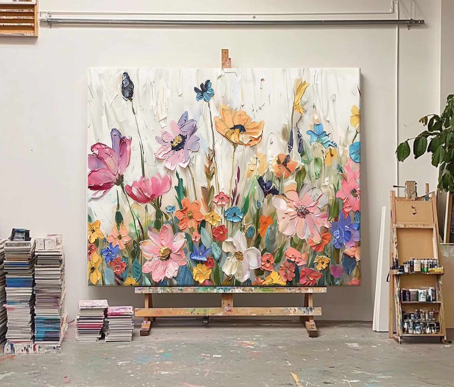 Flower Canvas Art #FL223