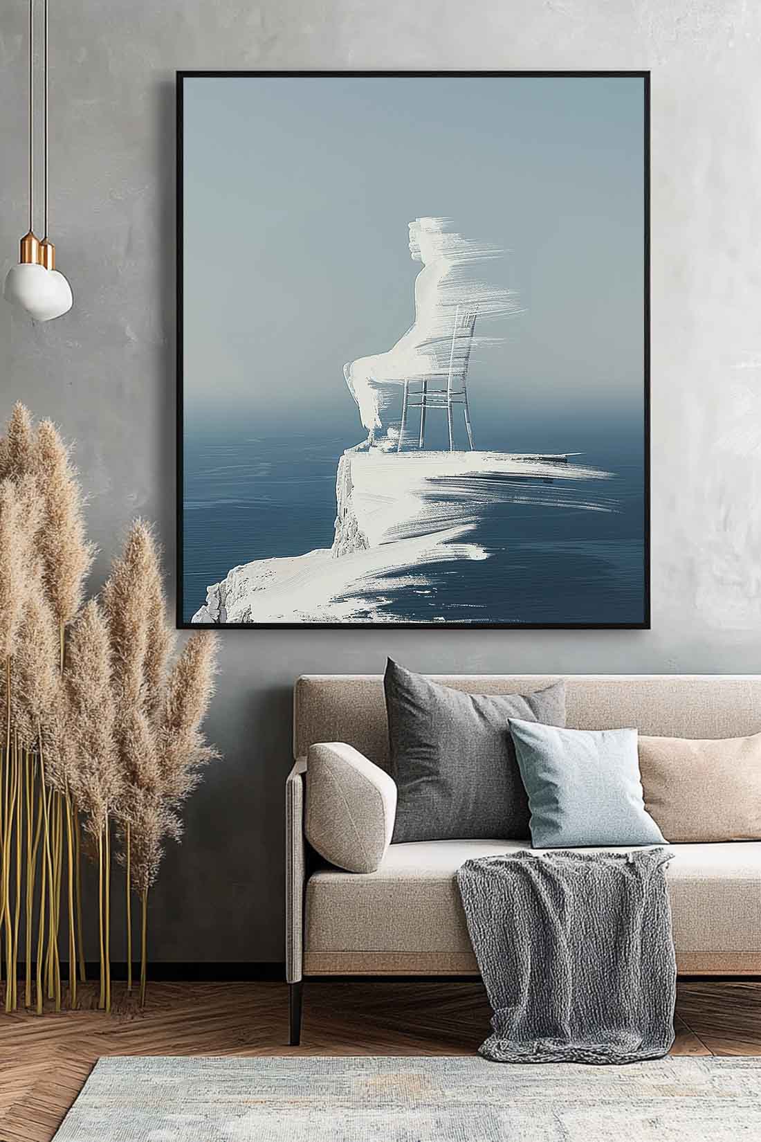 Wall Art People Serene Contemplative