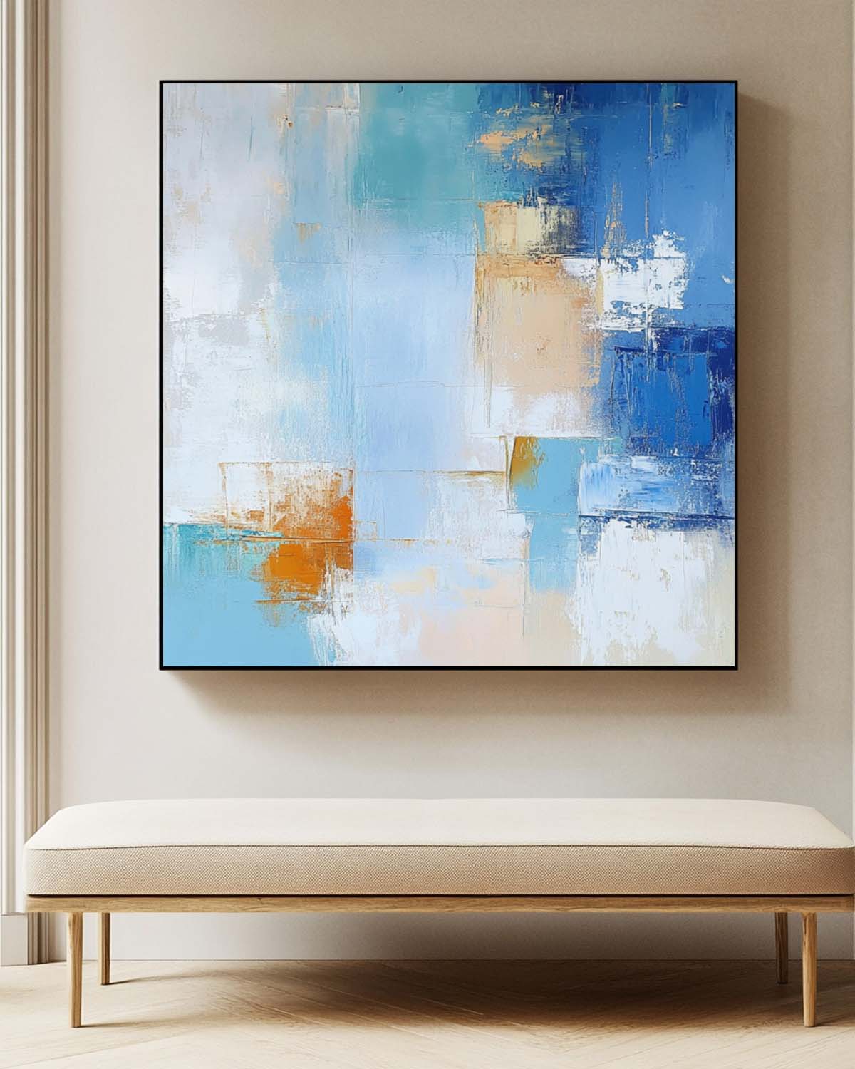 Abstract Canvas Art AB603 - Neutralighting
