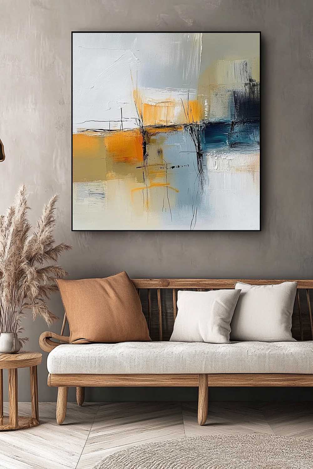 Wall Art Abstract Modern Landscape Modern