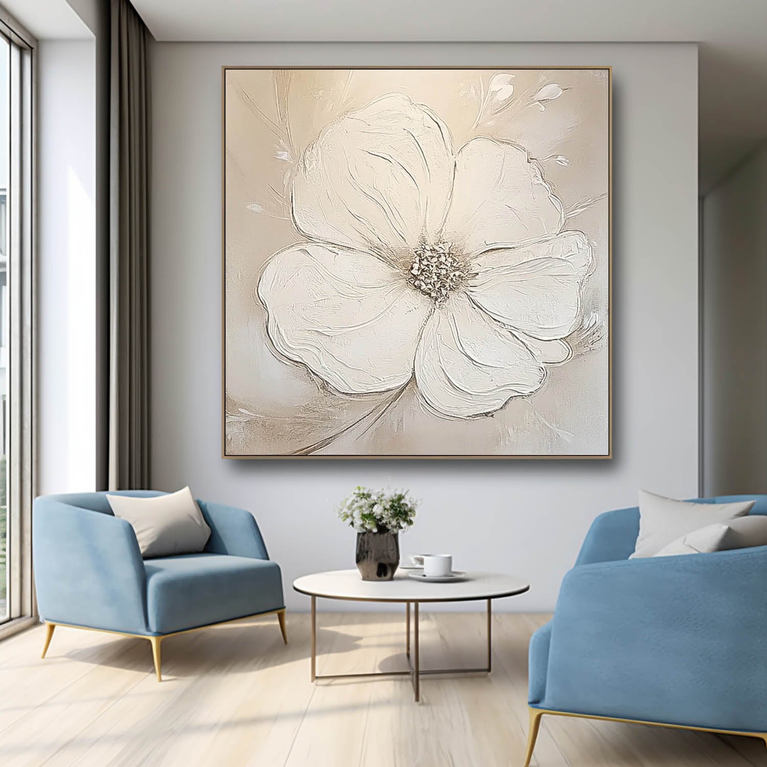 Flower Canvas Art FL187 - Neutralighting