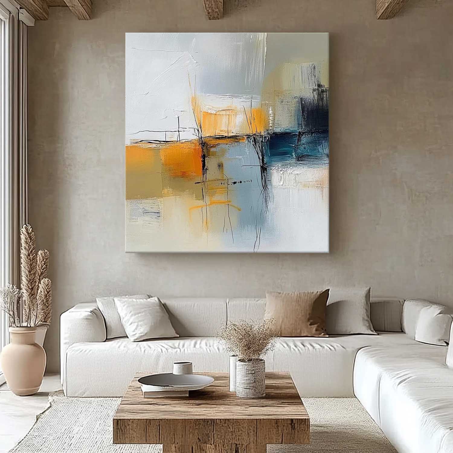 Wall Art Abstract Modern Landscape Modern