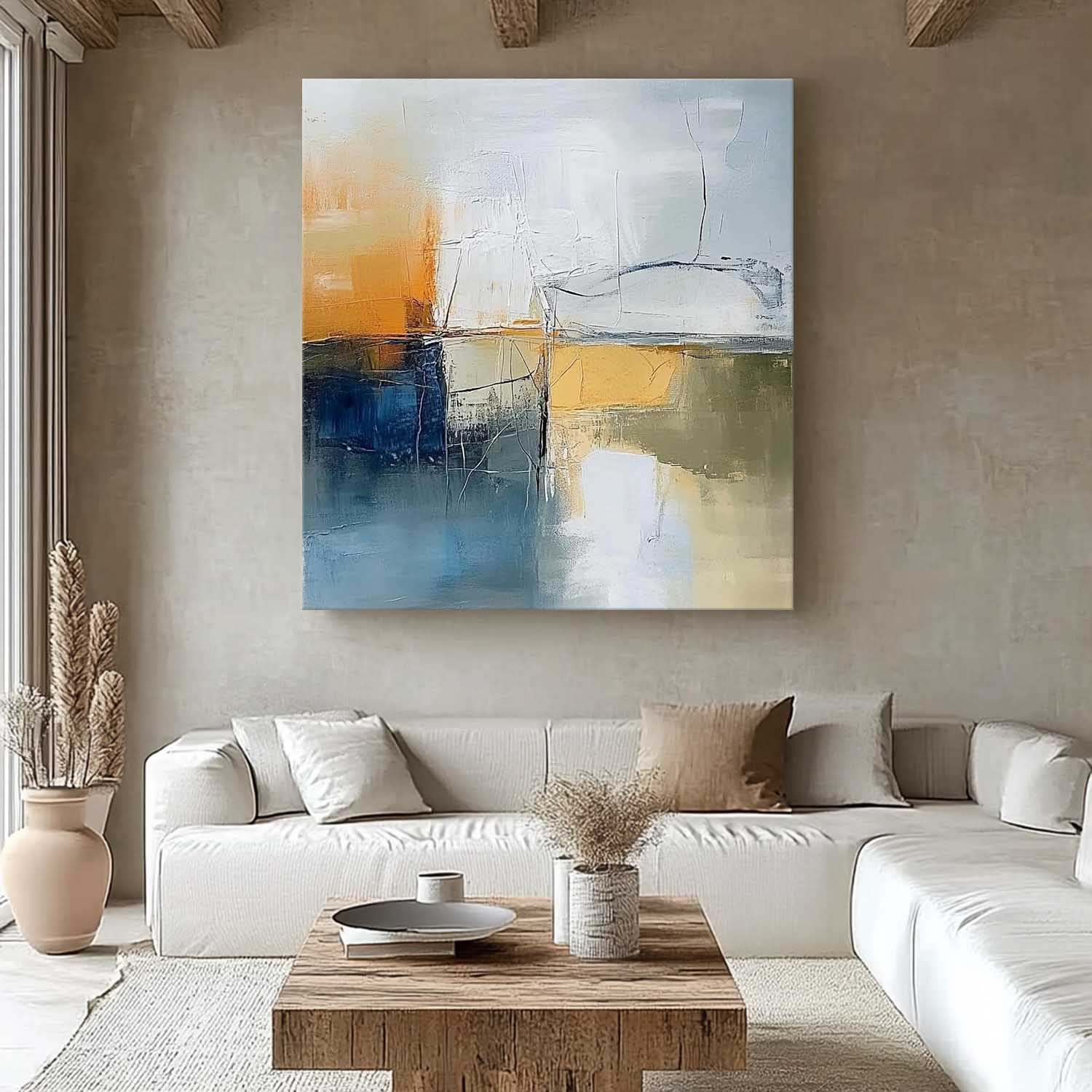 Wall Art Abstract Zen Minimalist Water